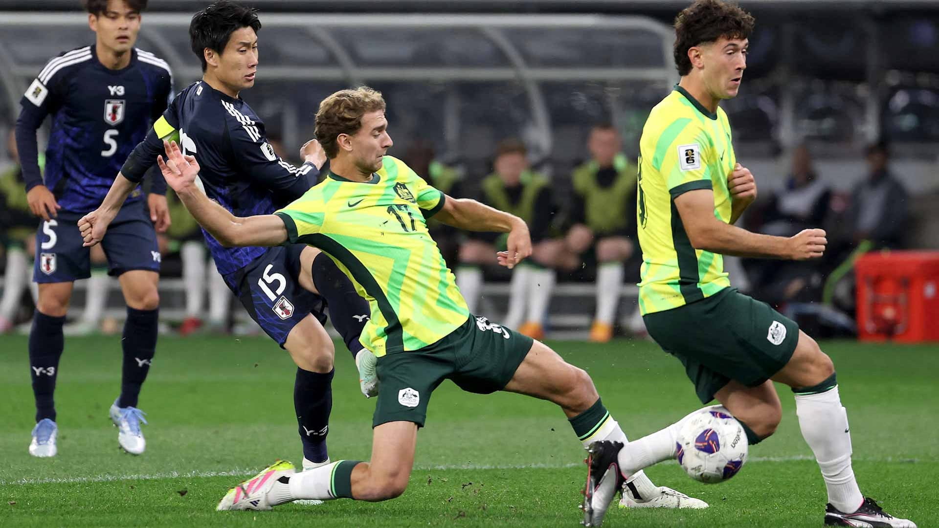 صورة بعنوان: منتخب أستراليا يضع قدماً في نهائيات كأس العالم 