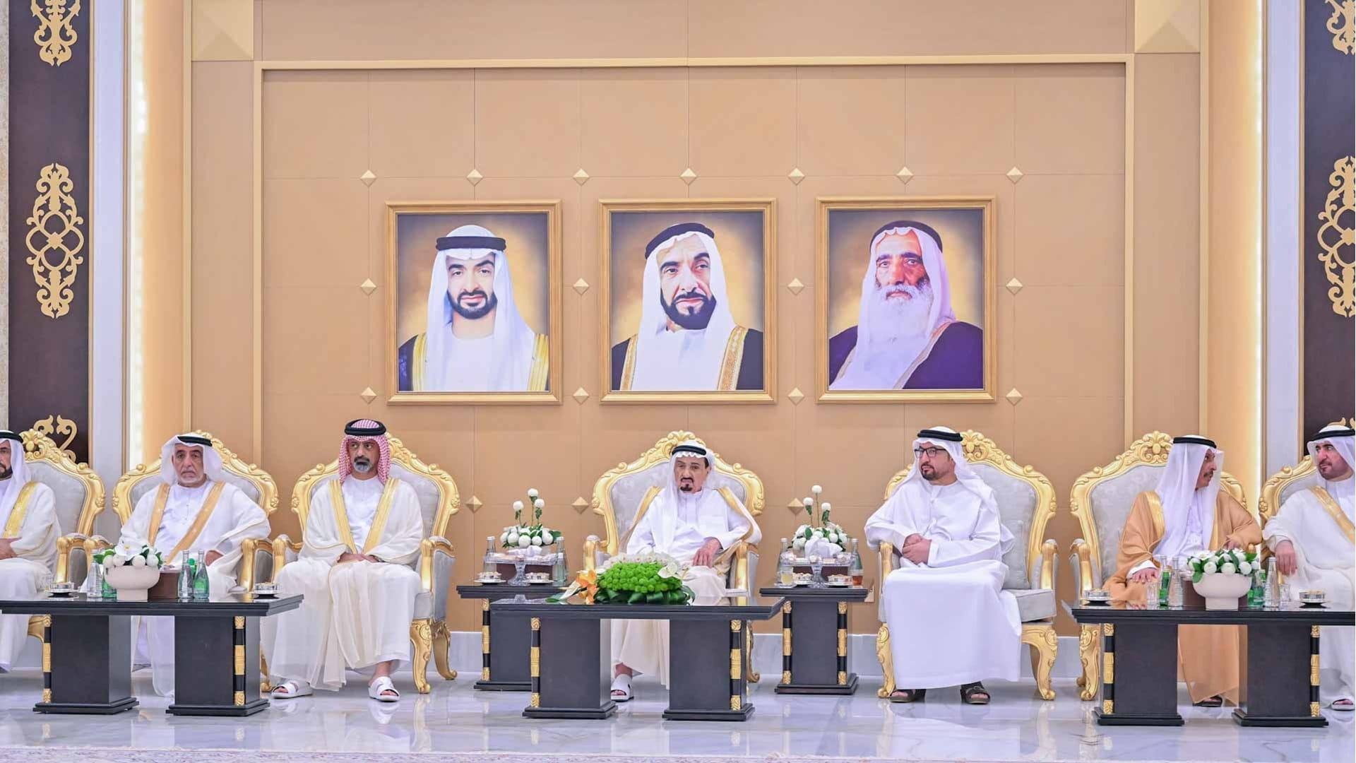 Ajman Ruler, Crown Prince receive Eid Al Adha well-wishers