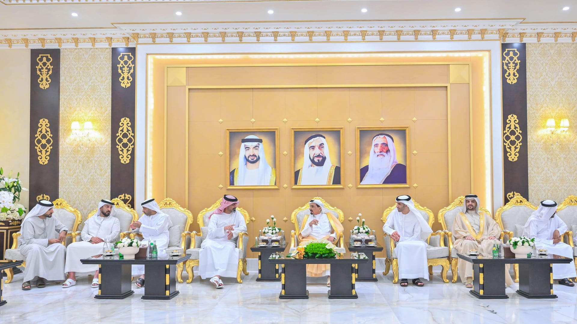 Ajman Ruler, CP continue to receive Eid Al Adha greetings