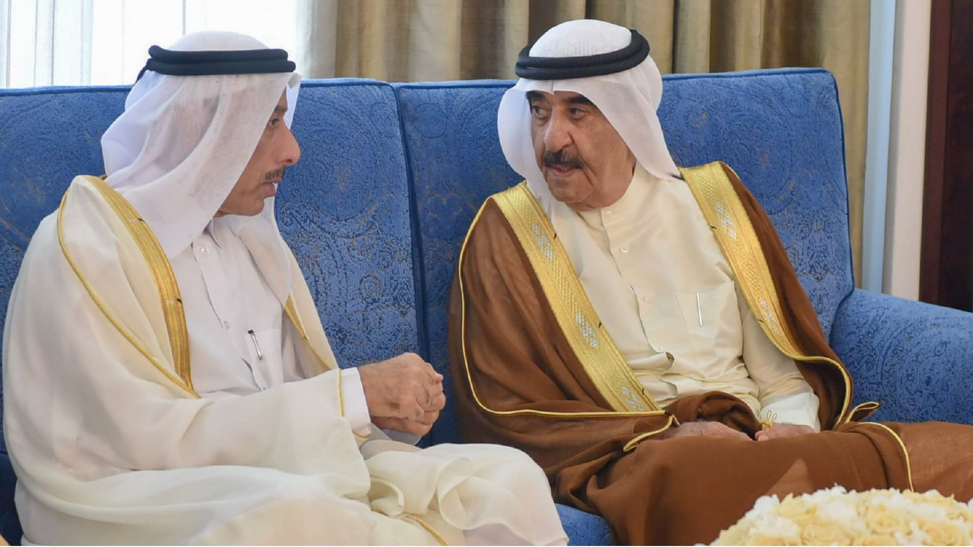 UAQ Ruler receives Ambassador of Qatar