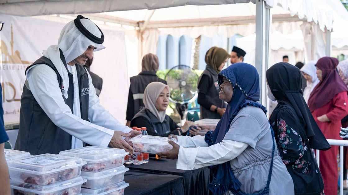 في إندونيسيا.."زايد الإنسانية" تنفذ مشروع فرحة عيد الأضحى المبارك  