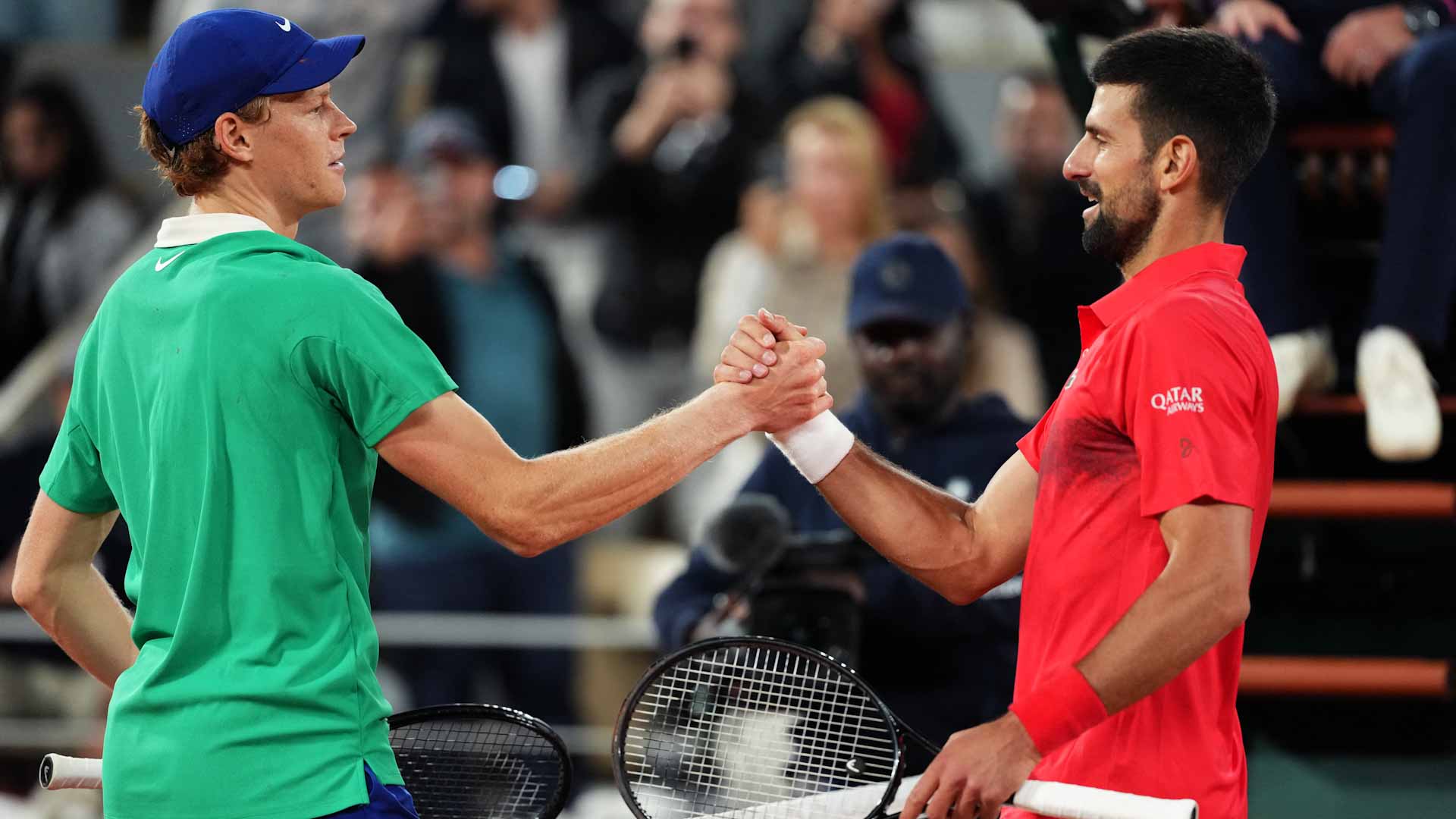 الإيطالي سينر يتأهل لنهائي بطولة رولان جاروس      