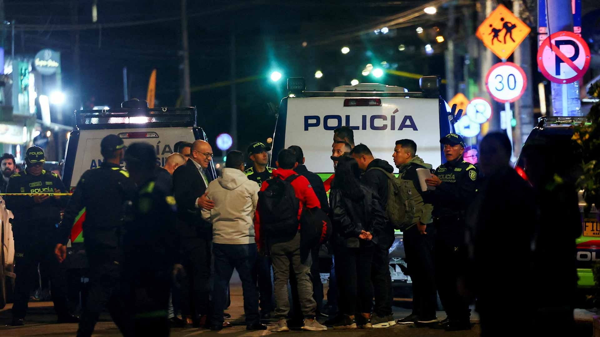Colombian presidential candidate was shot three times paramedics 