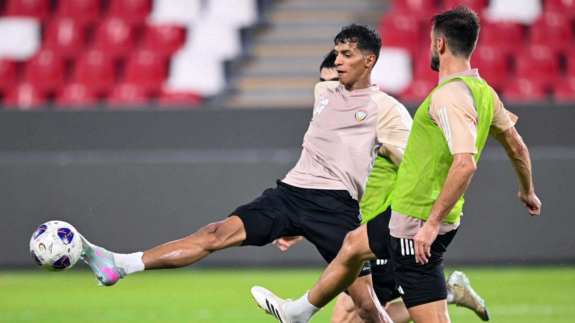 UAE national football team departs for Bishkek