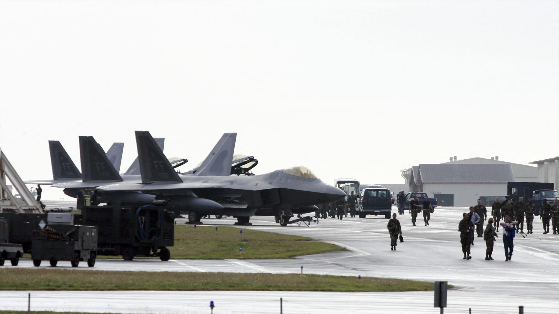 Four injured in explosion at US air base in Japan