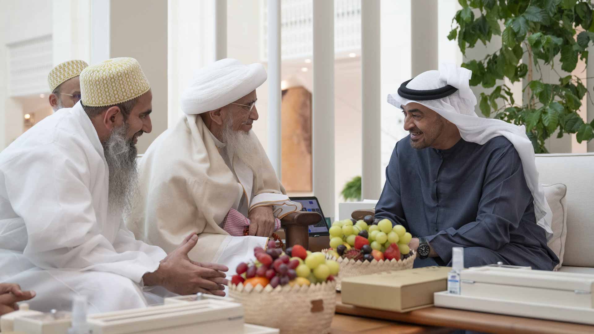 UAE President receives Sultan of Dawoodi Bohra community 
