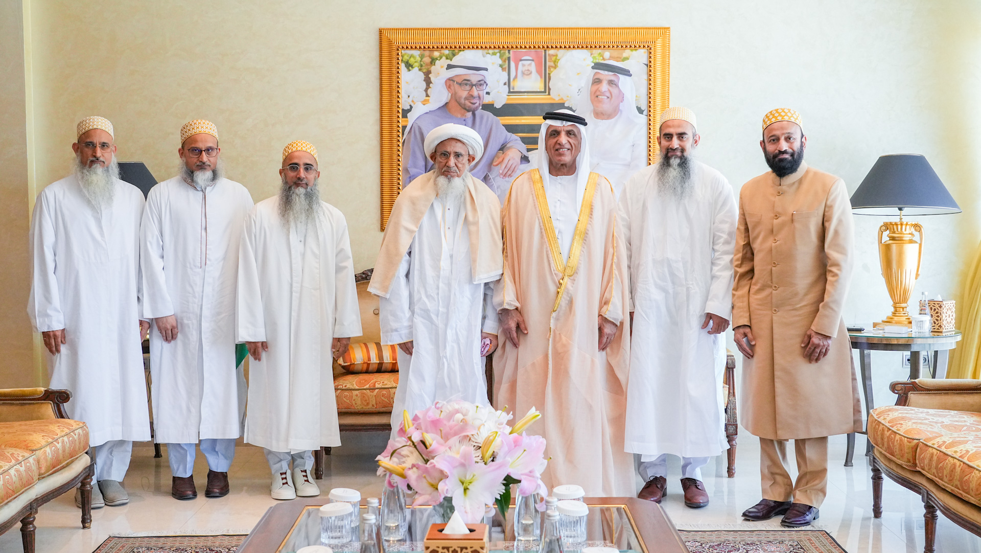 سعود بن صقر وسلطان البهرة يبحثان المشاريع الإنسانية المستدامة 