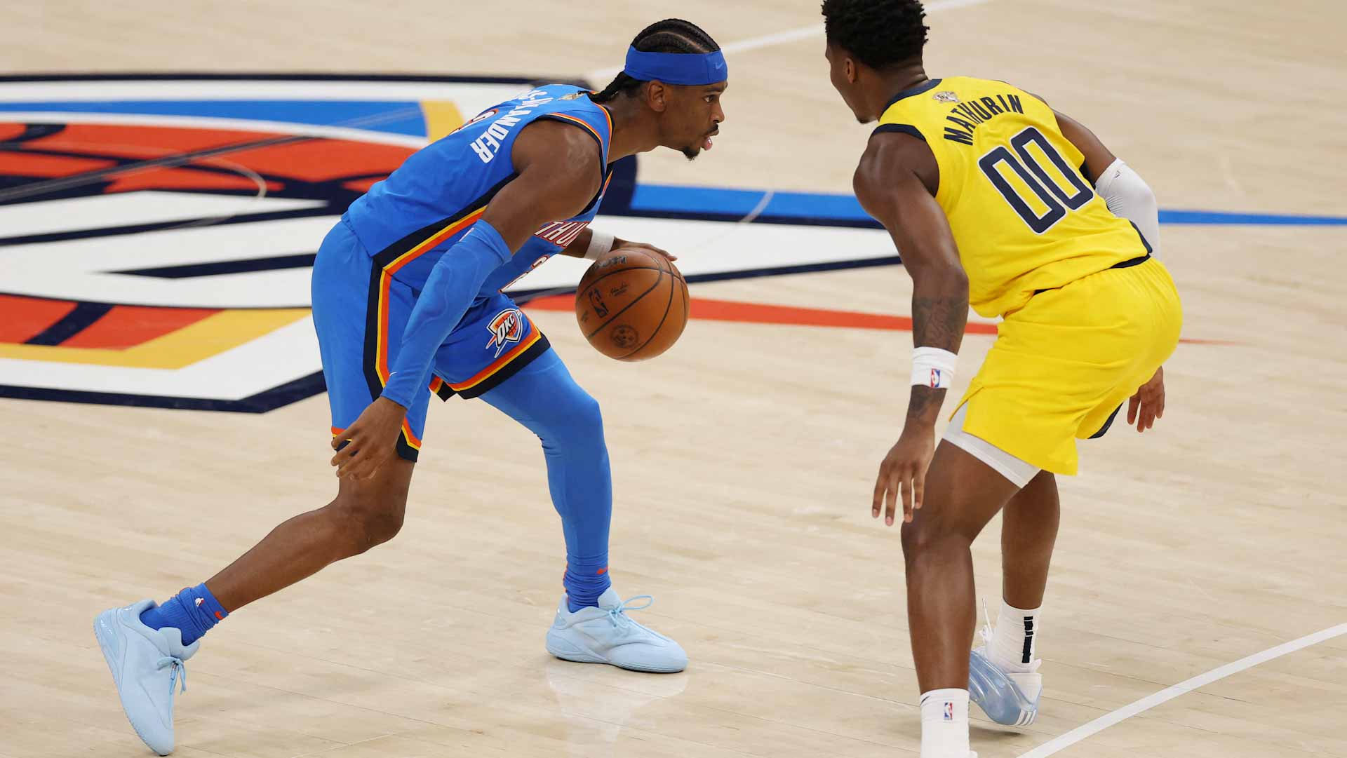 أوكلاهوما يتعادل مع إنديانا بيسرز في نهائي السلة الأميركية  