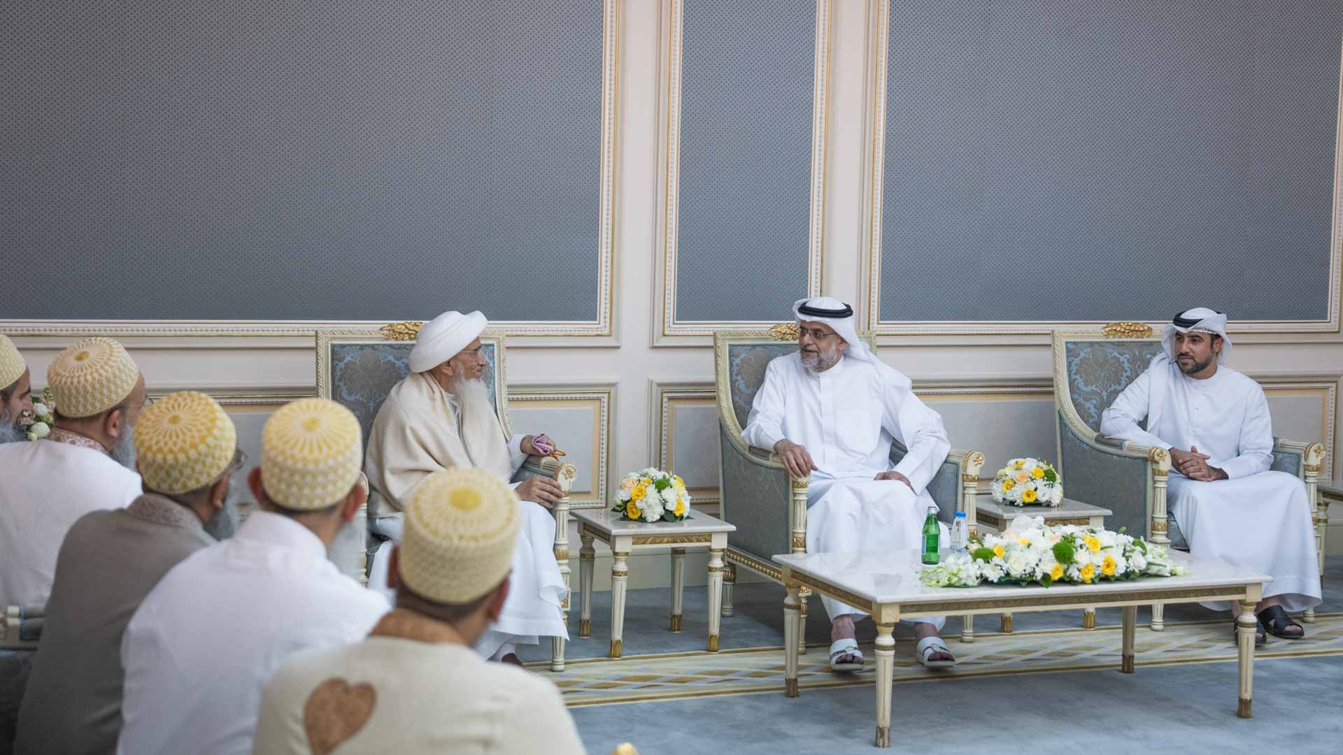 Sharjah CP receives Sultan of Dawoodi Bohra community 