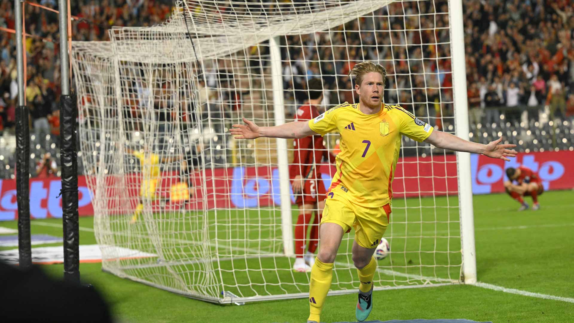 دي بروين يقود بلجيكا للفوز على ويلز في تصفيات كأس العالم  