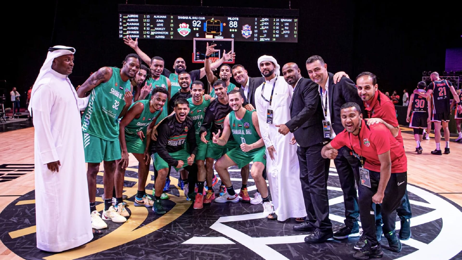 شباب الأهلي يتأهل إلى نصف نهائي دوري أبطال آسيا لكرة السلة 