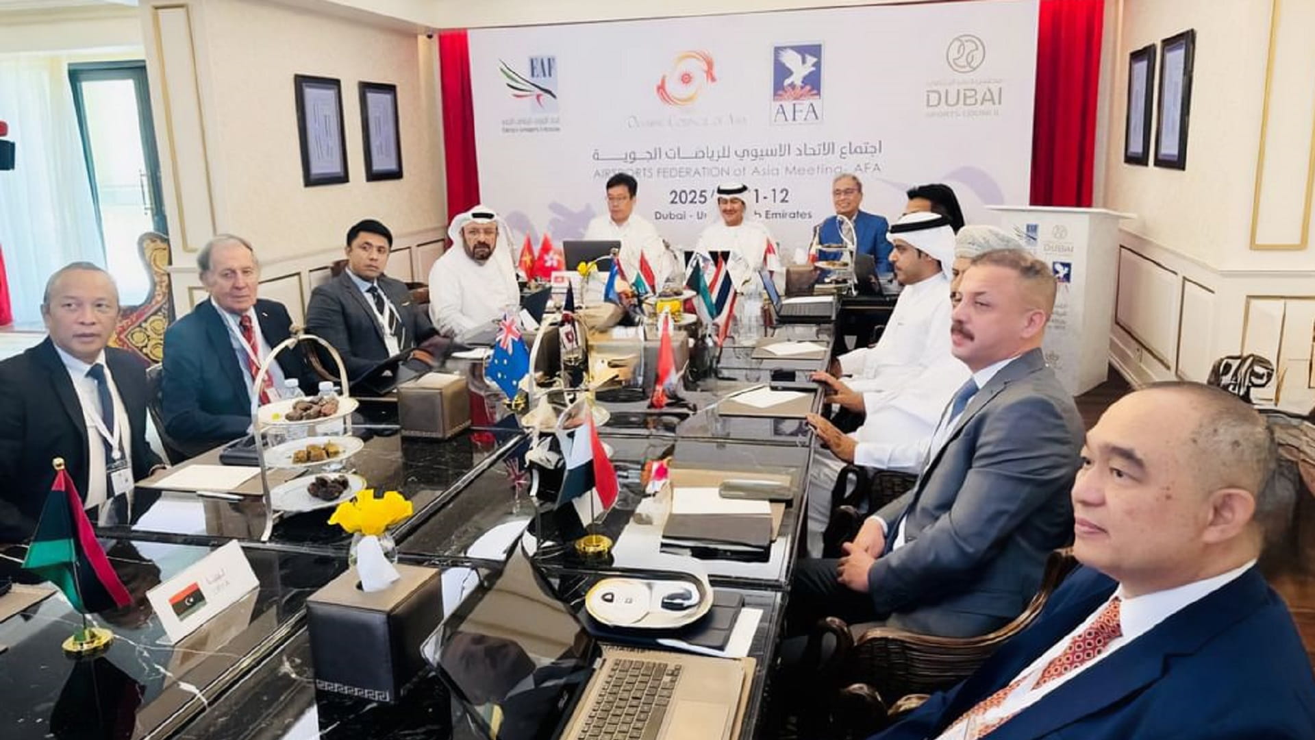 انتخاب يوسف الحمادي رئيساً للاتحاد الآسيوي للرياضات الجوية 