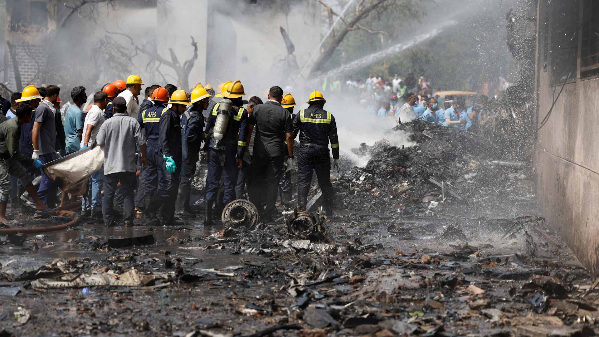 الهند: الناجي الوحيد من تحطم الطائرة قفز من مخرج الطوارئ