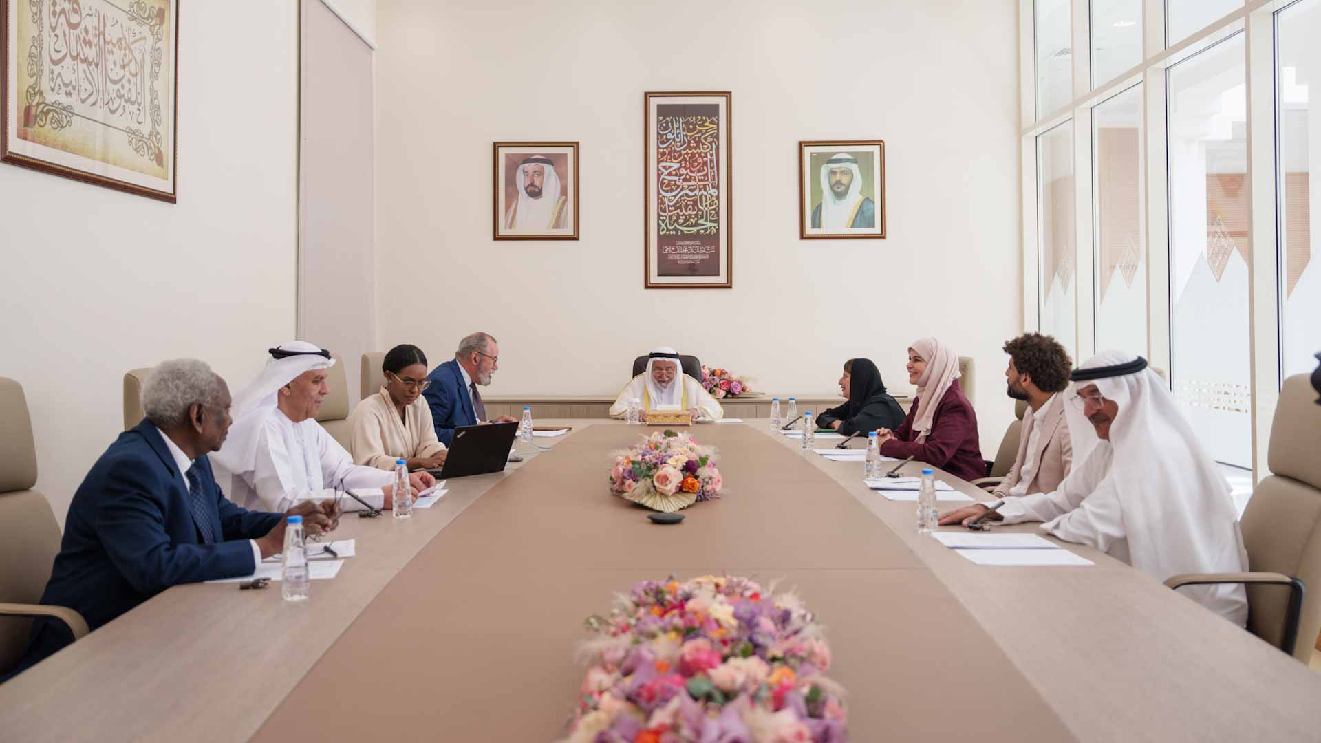 Sharjah Ruler Chairs SPAA Board of Trustees Meeting 