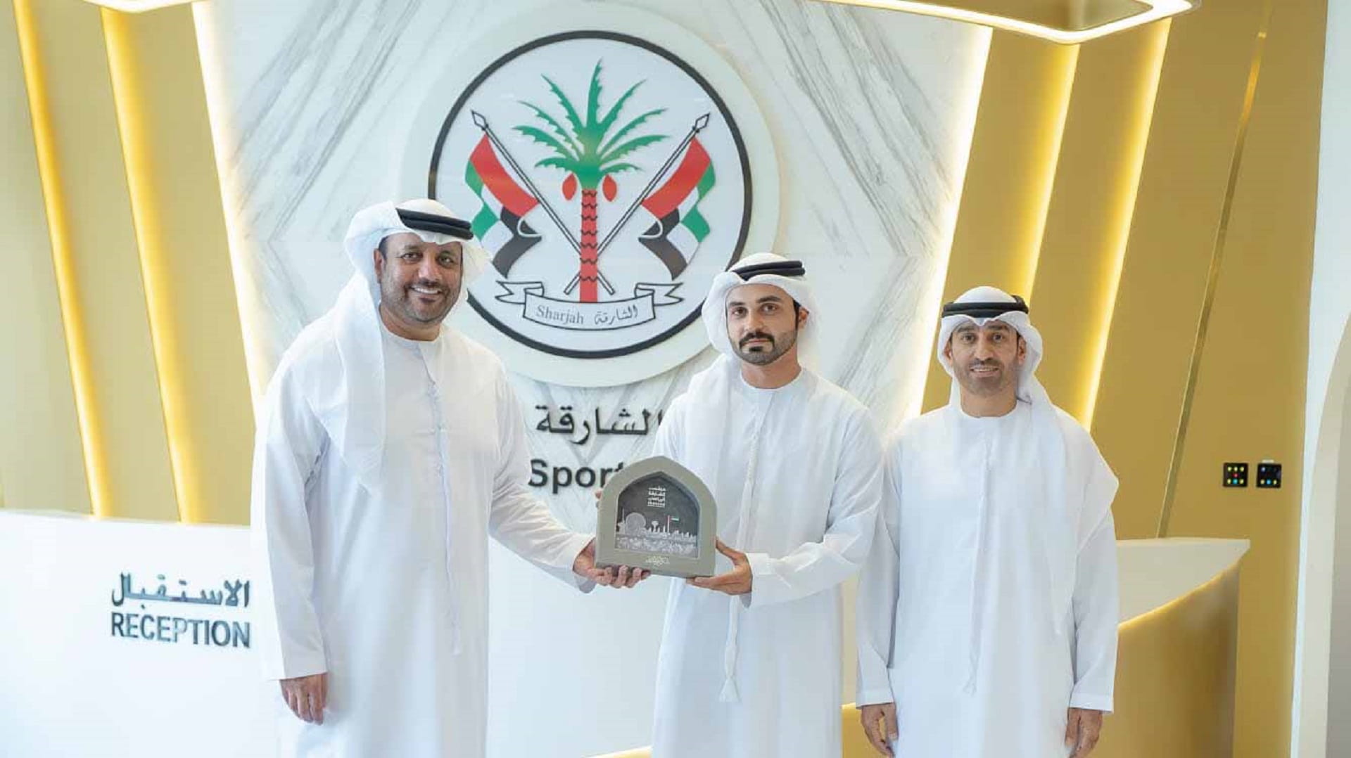 SSC honours Emirati Champion Abdullah Nasser Al Hammadi 