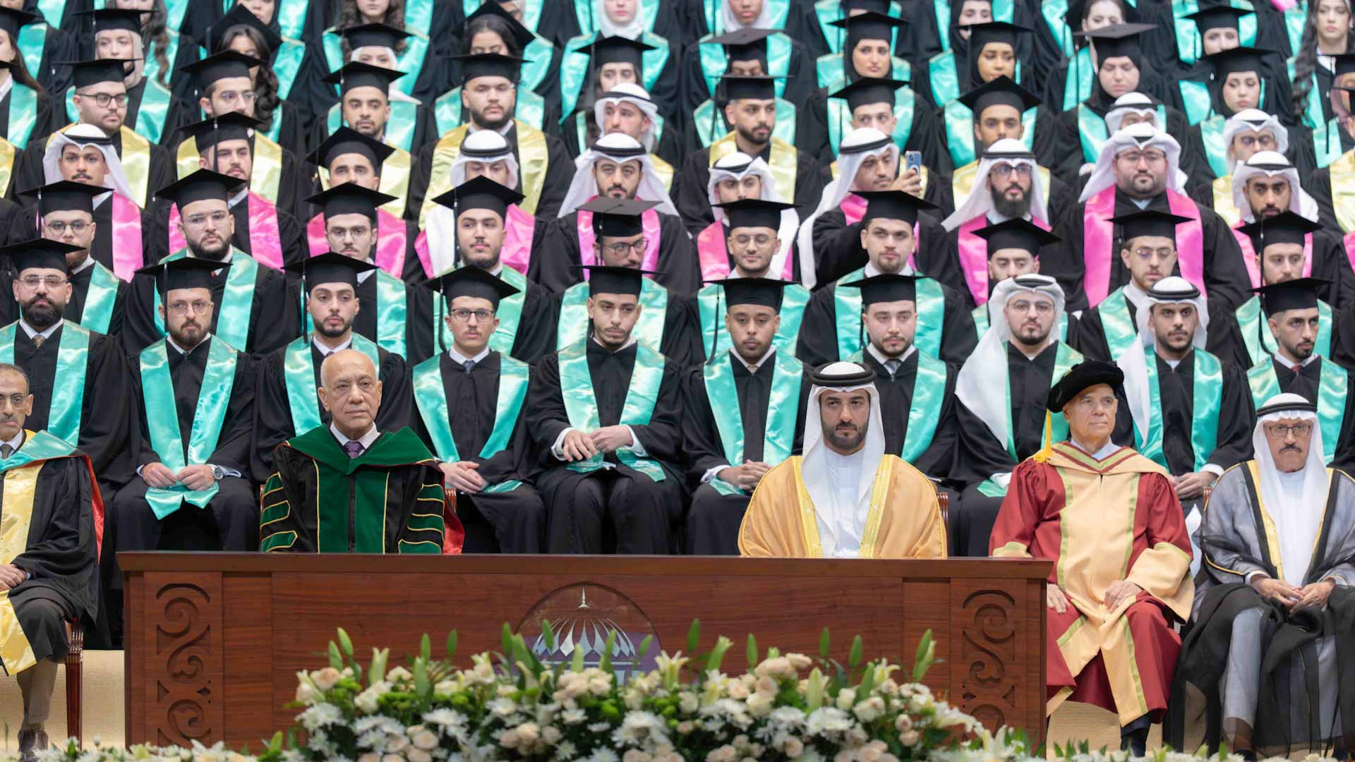 Sultan bin Ahmed attends University of Sharjah medical graduation