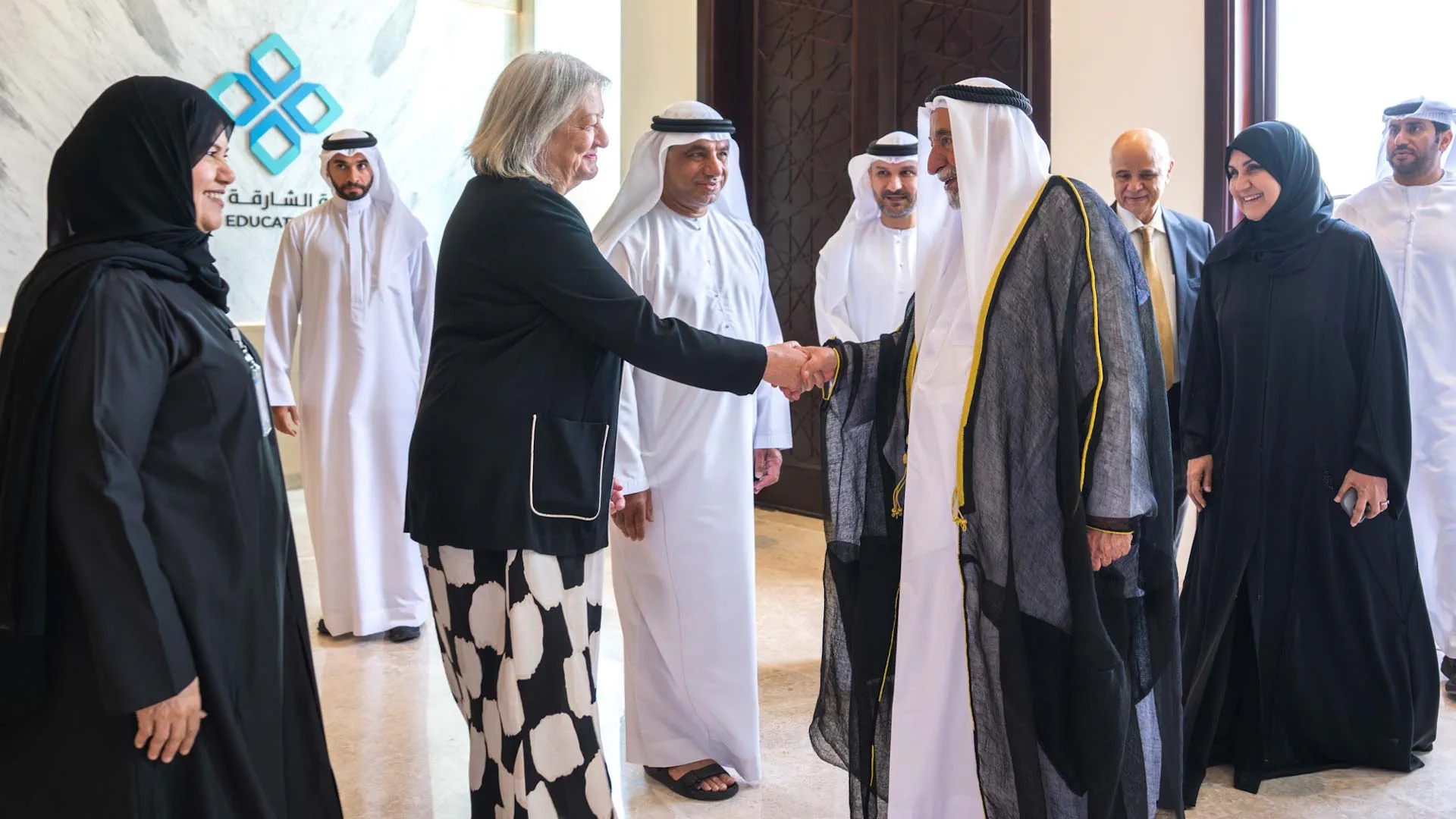 Sharjah Ruler arrived the meeting