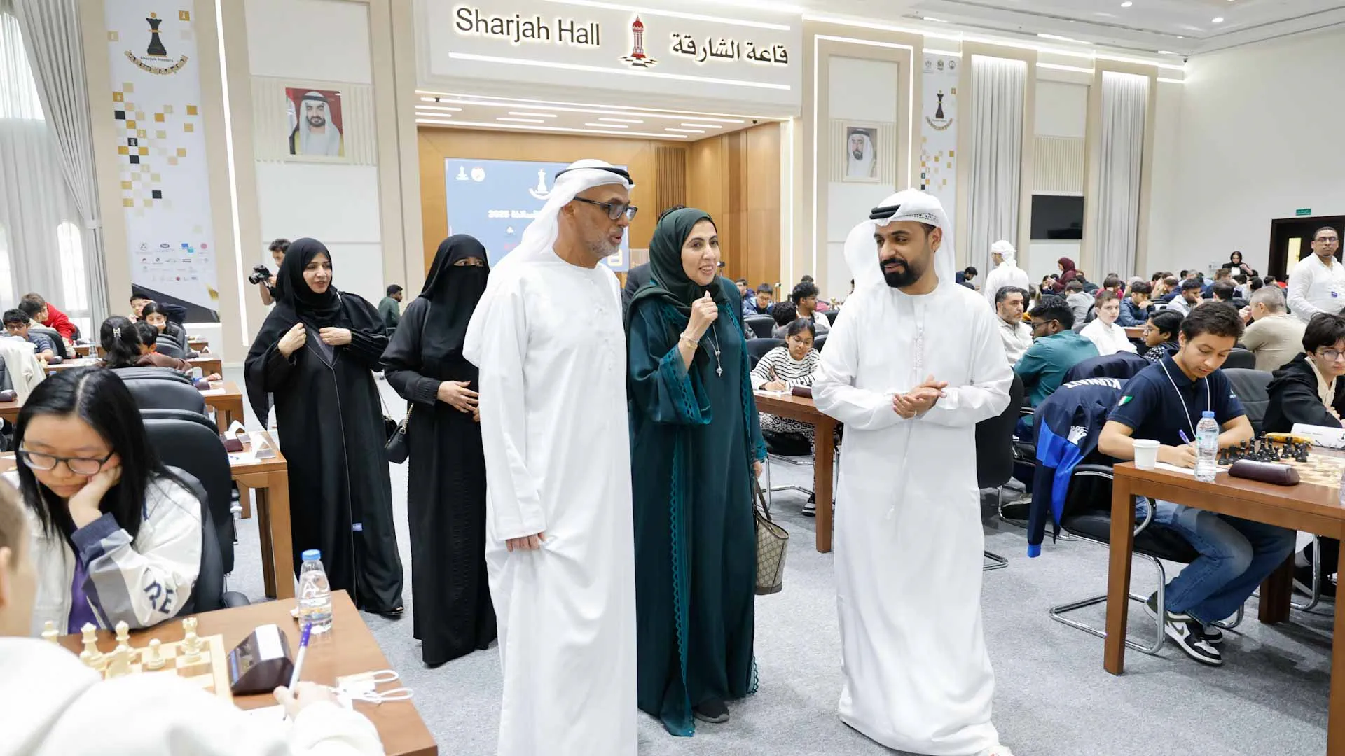 Sharjah consultative council visits chess club to support sport