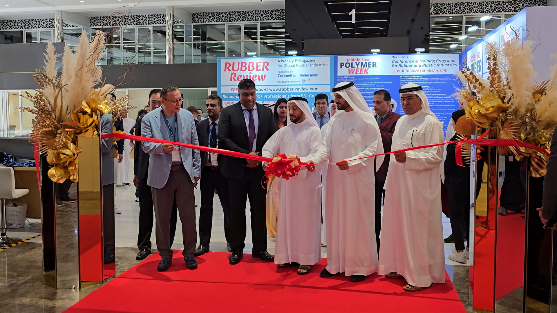 الشارقة تستضيف معرض الشرق الأوسط للكاوتشوك والإطارات والبوليمرات 