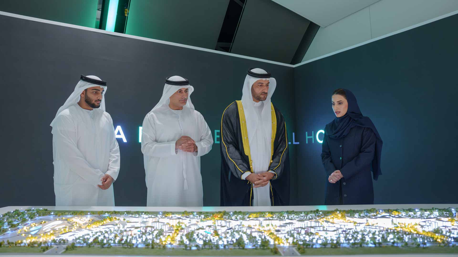 Sultan Al Qasimi attends Khalid bin Sultan City Project Launch  