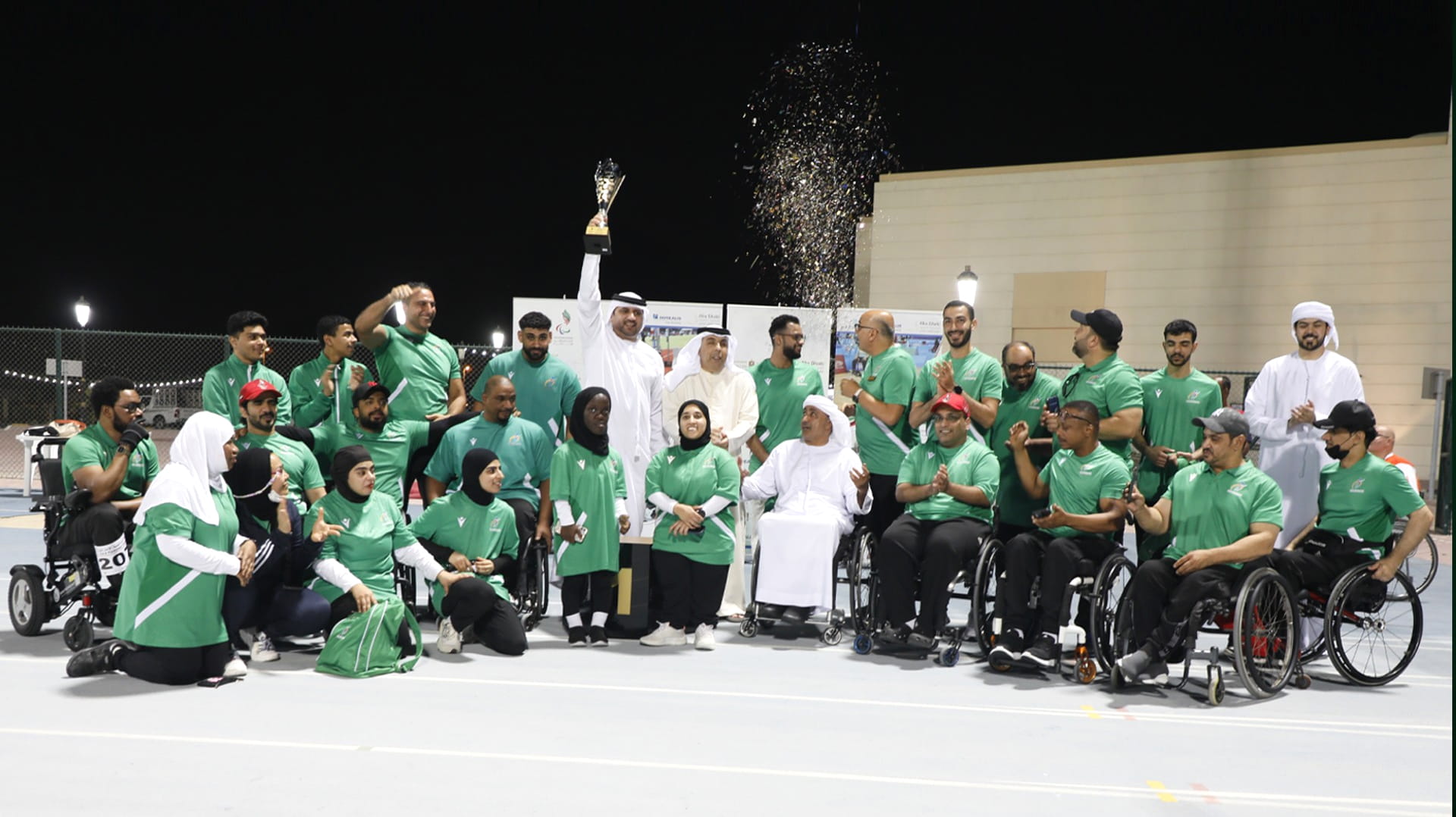 نادي خورفكان للمعاقين يختتم موسماً استثنائياً بـ104 ميداليات 