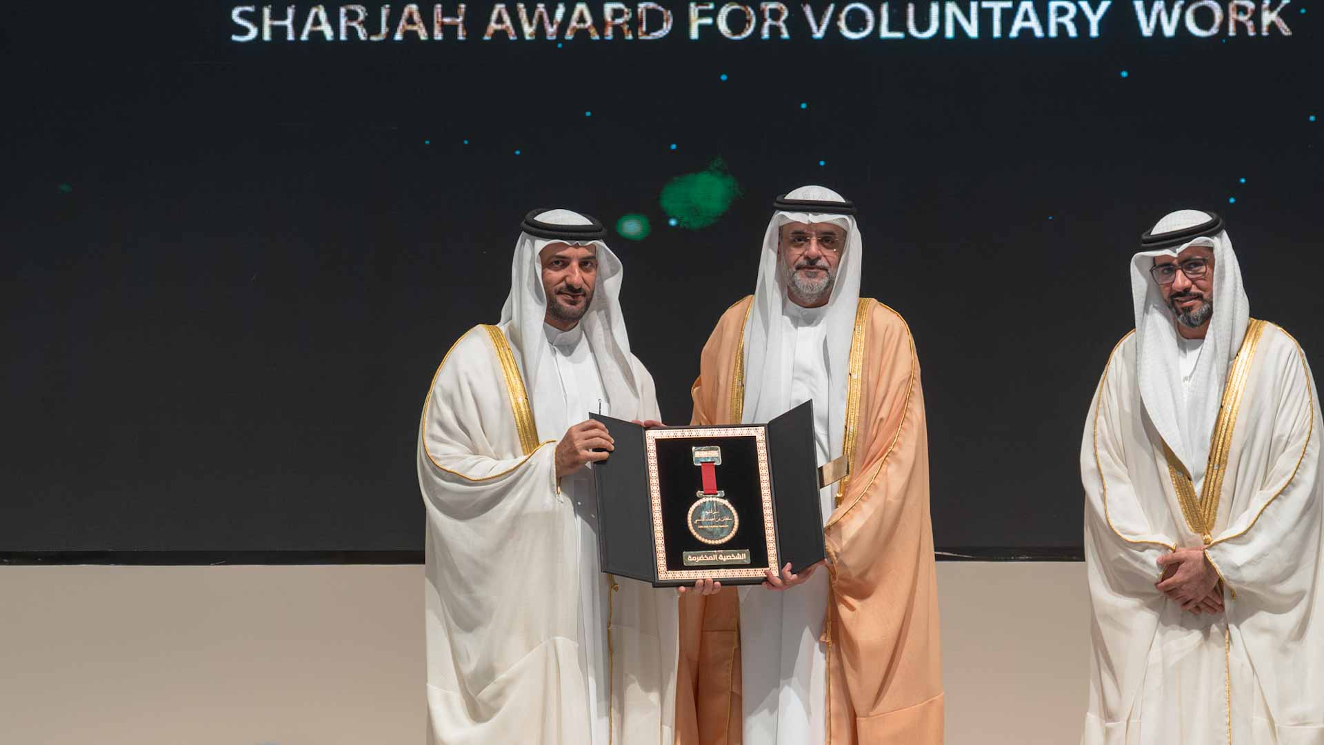 Sharjah Crown Prince honours 22nd SAVW winners 