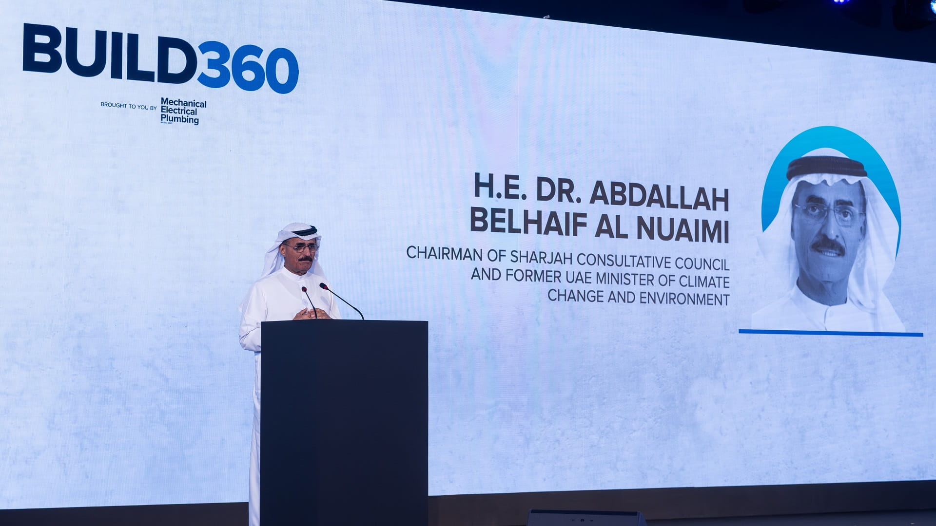 بلحيف النعيمي: 90% من البنية التحتية تُهدر ويجب إعادة التفكير 