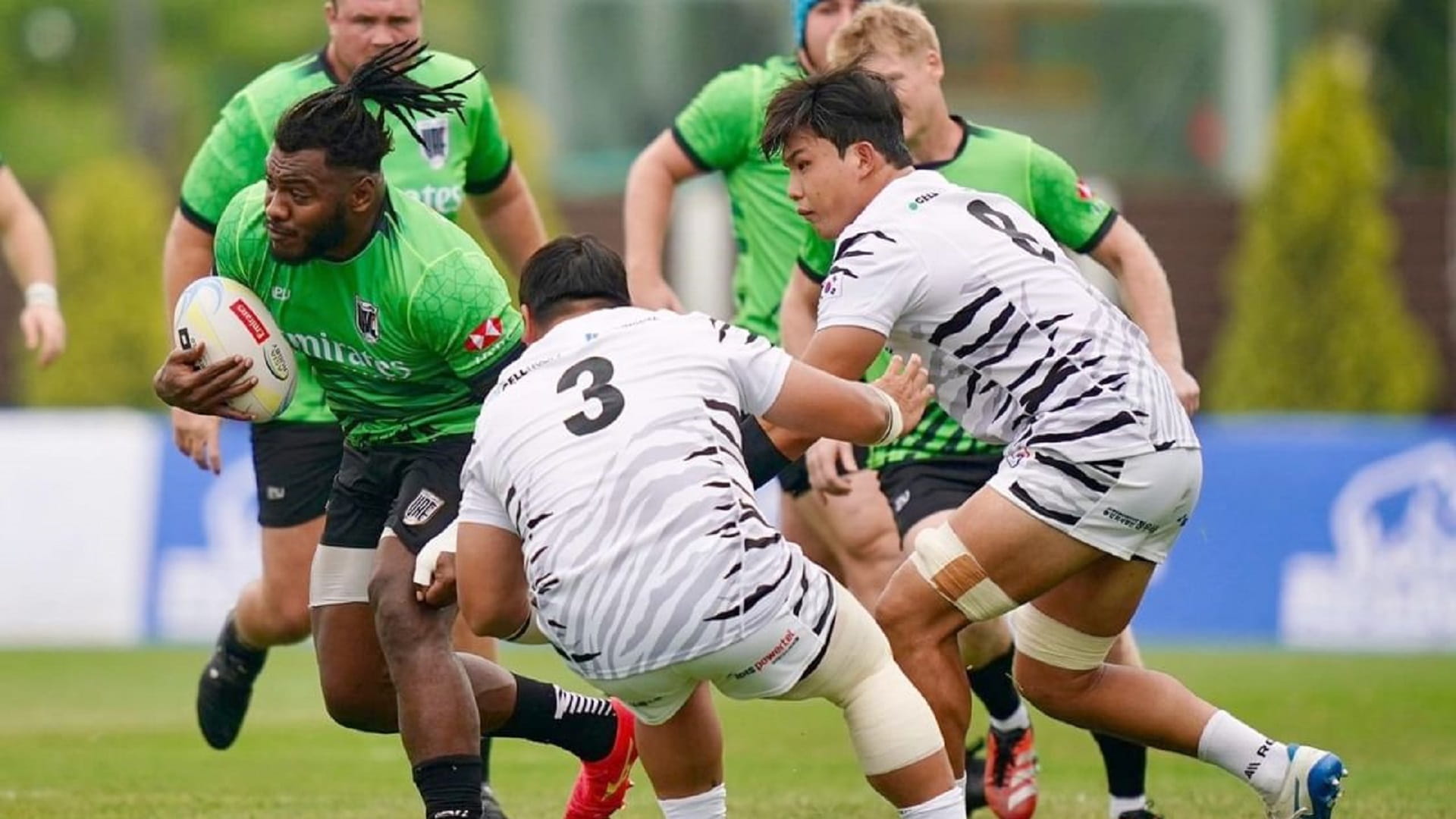 UAE National Rugby team defeats South Korea in World Cup Qualifiers