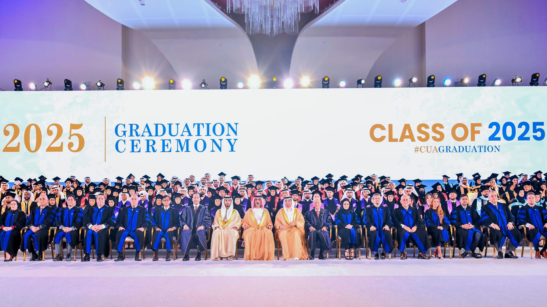  Ajman CP attends 2025 CUA graduation ceremony  