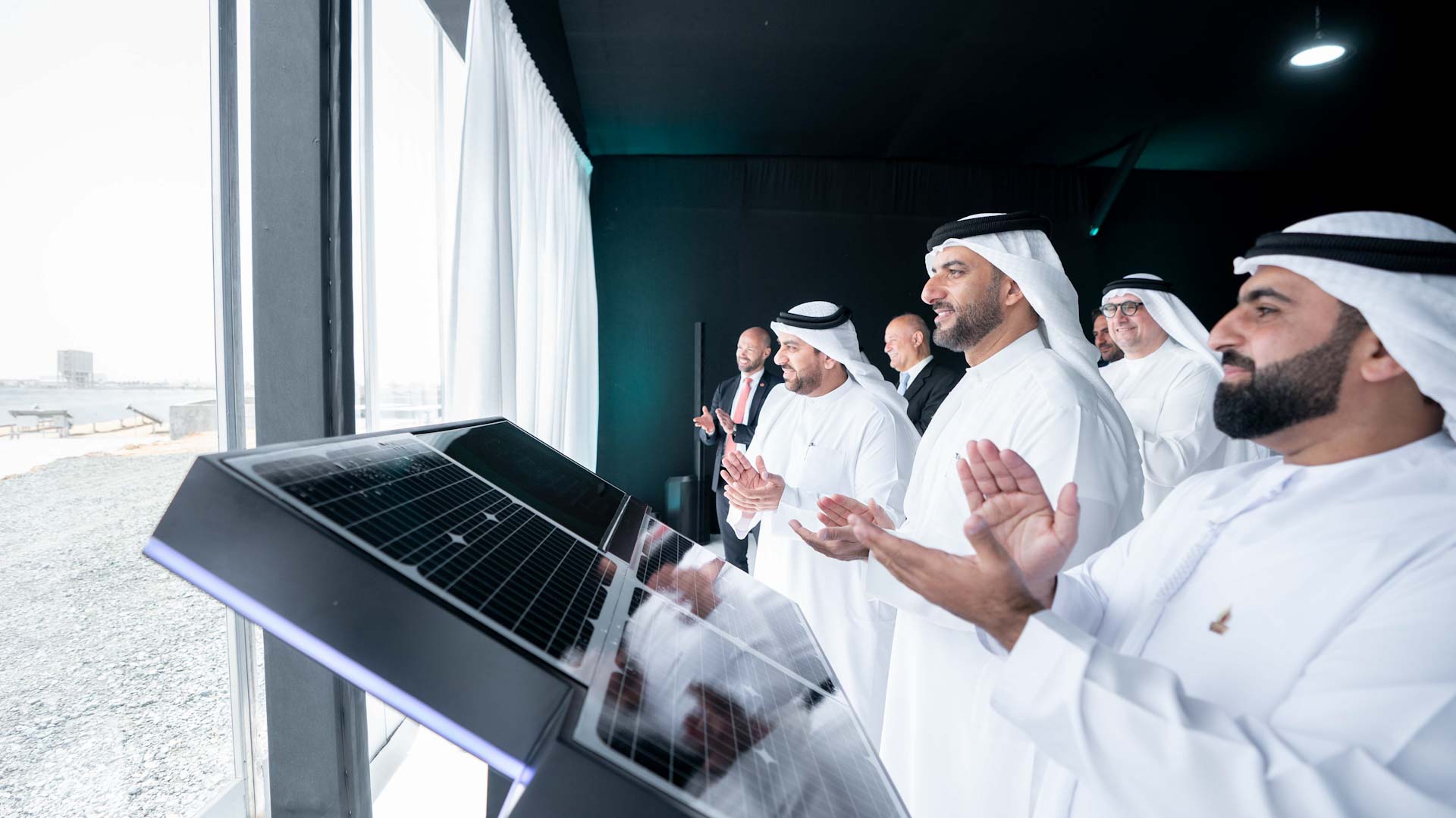 Sultan bin Ahmed inaugurates Sharjah’s 1st solar plant ‘SANA’  