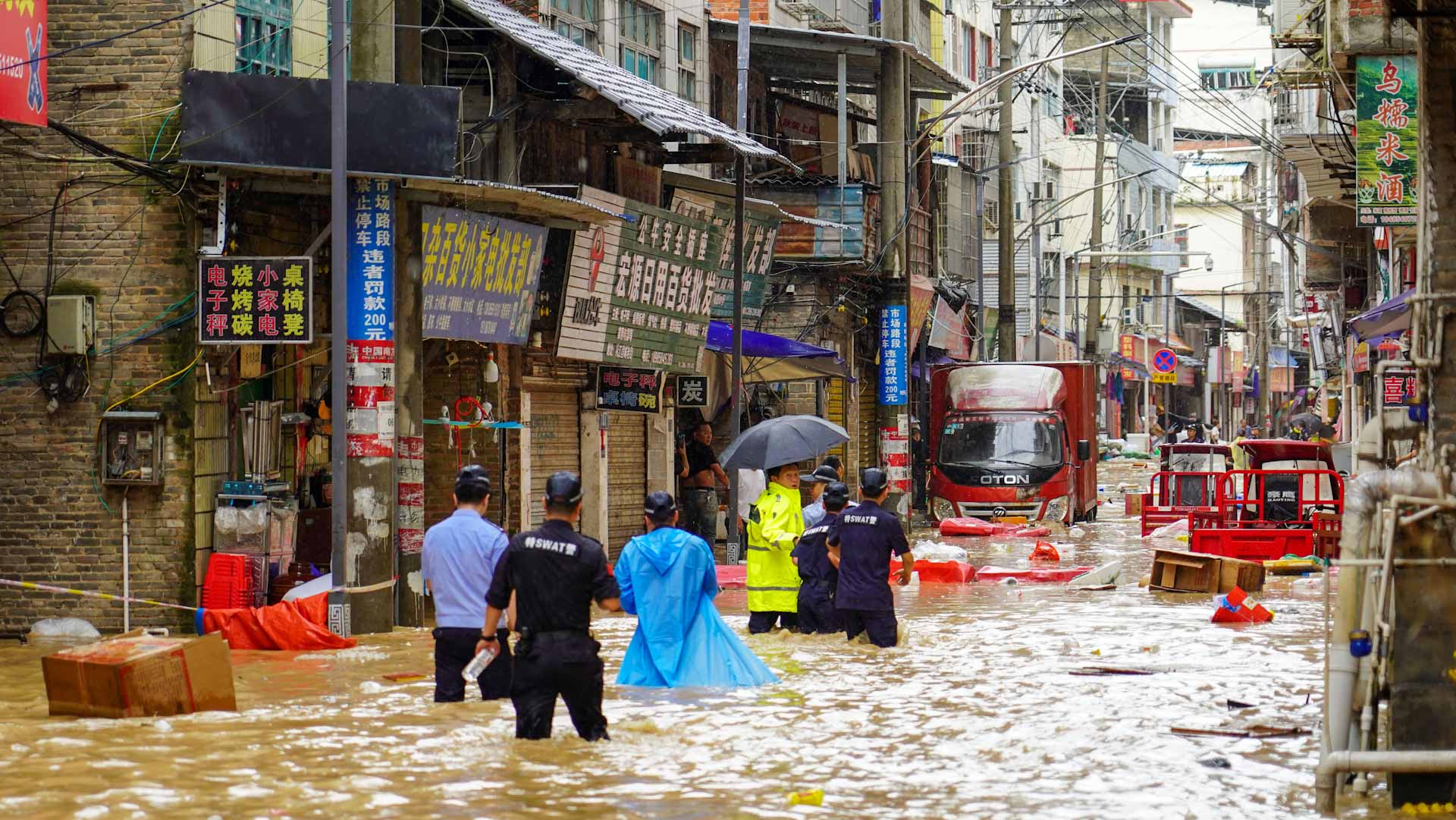 Over 80,000 people flee severe flooding in southwest China