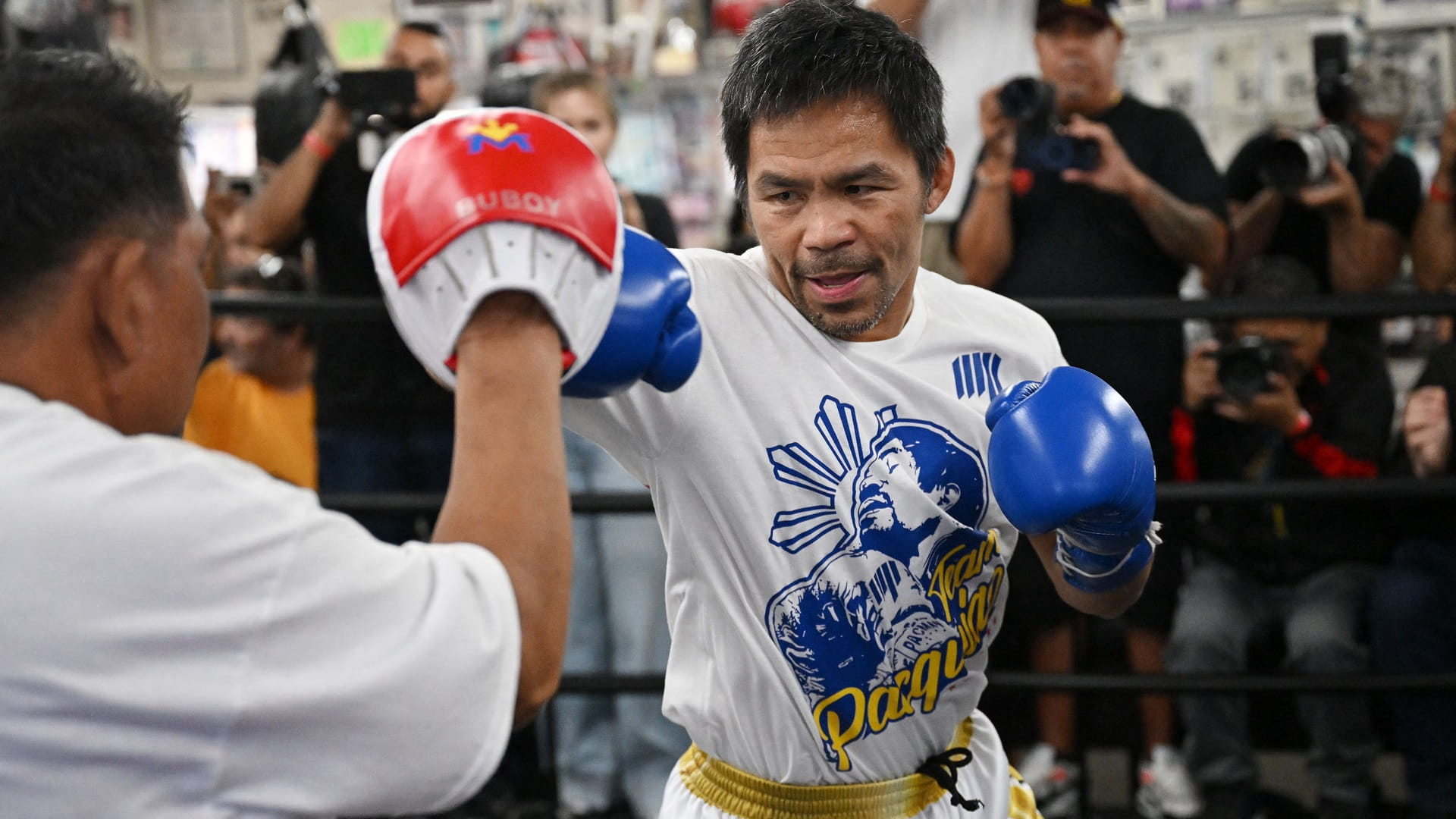 Pacquiao 'hungry' for comeback after four-year layoff 