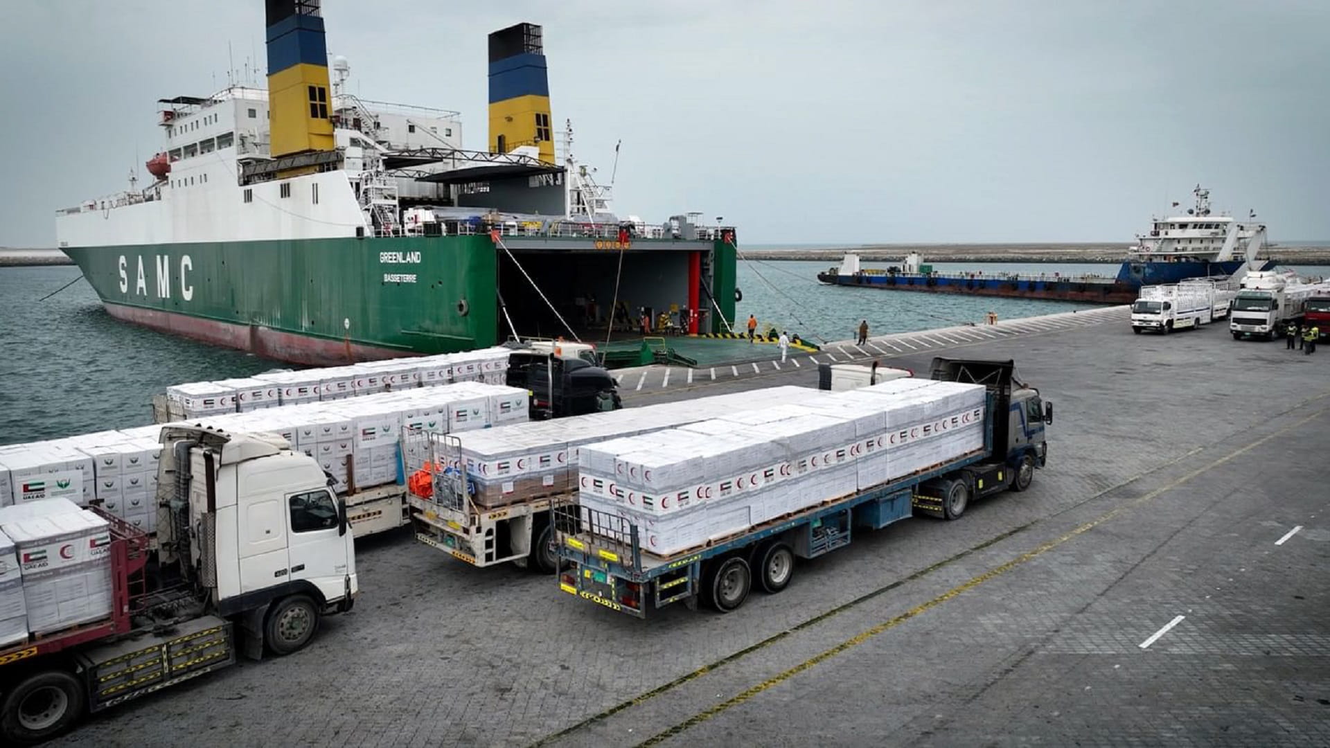 UAE sends ‘Zayed Humanitarian Ship 7’ to aid Gaza  