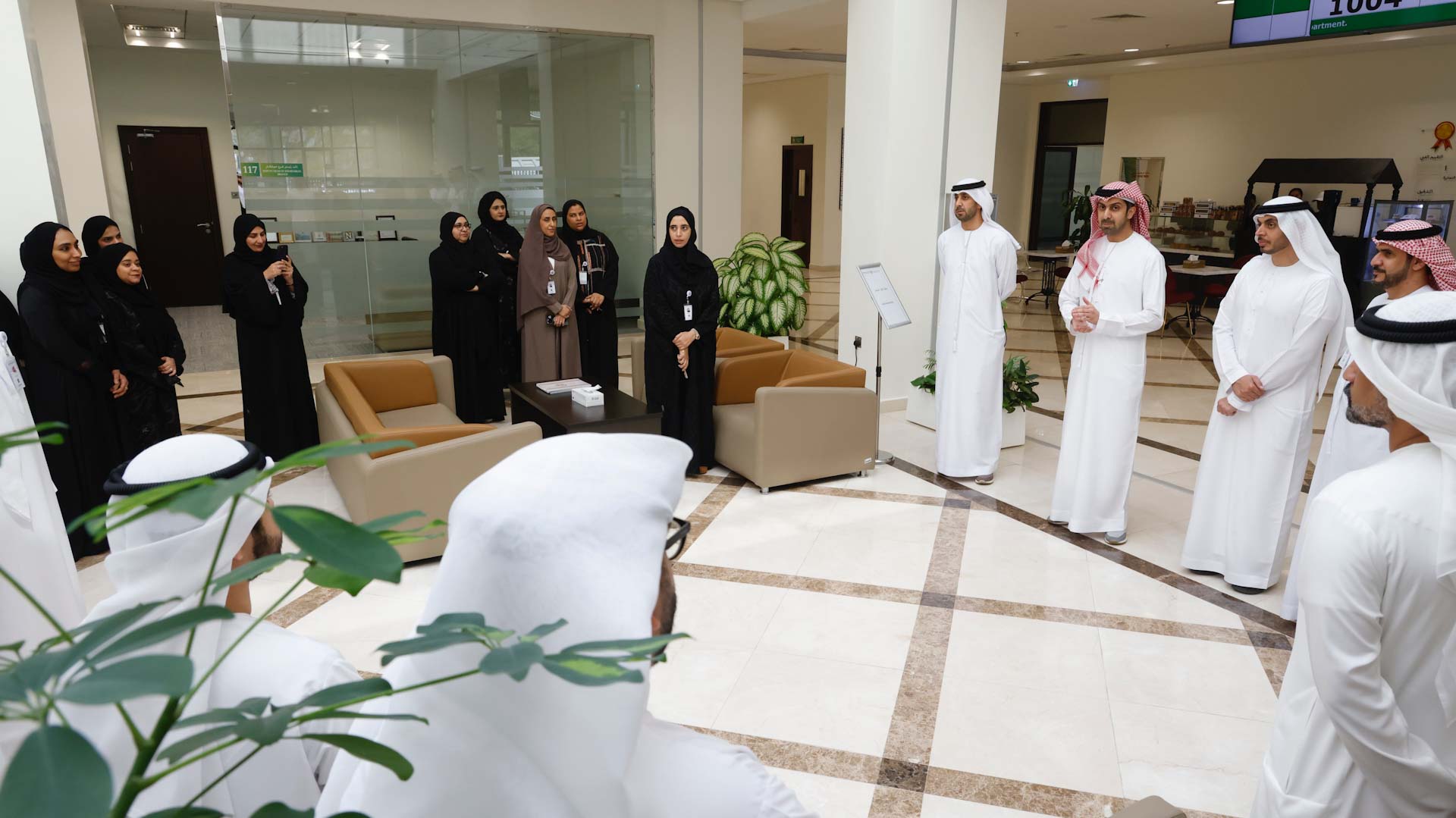 Al Mahmoud visits SEDD Branches 