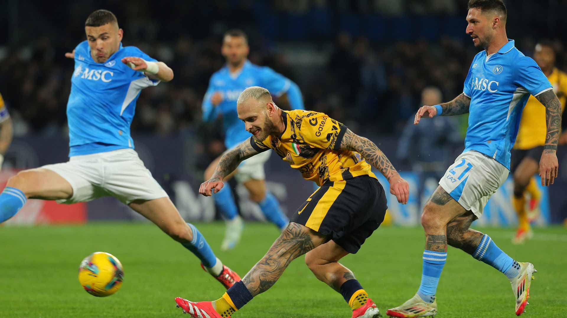 إنتر يخسر جهود ديماركو أمام فينورد في ثمن نهائي دوري أبطال أوروبا