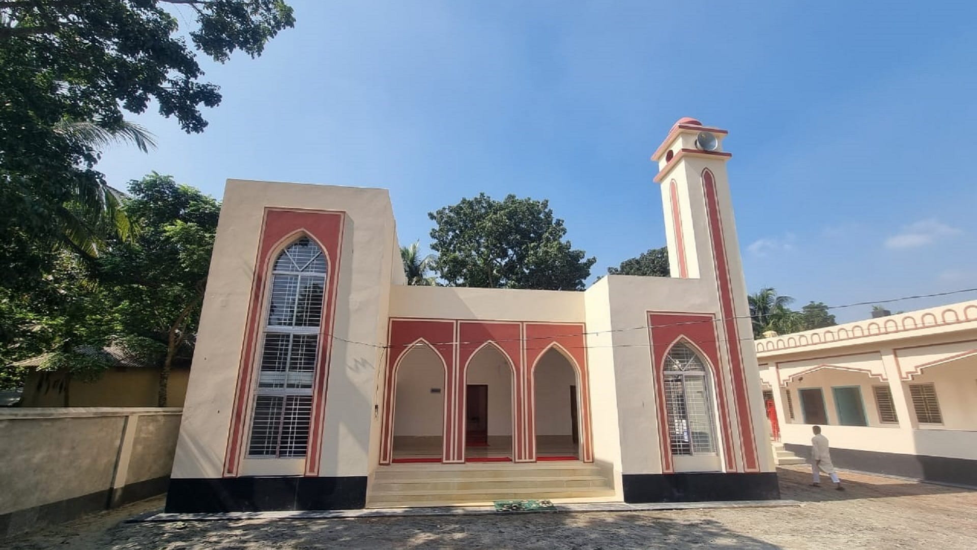 Awqaf Department builds a mosque and a school in Bangladesh