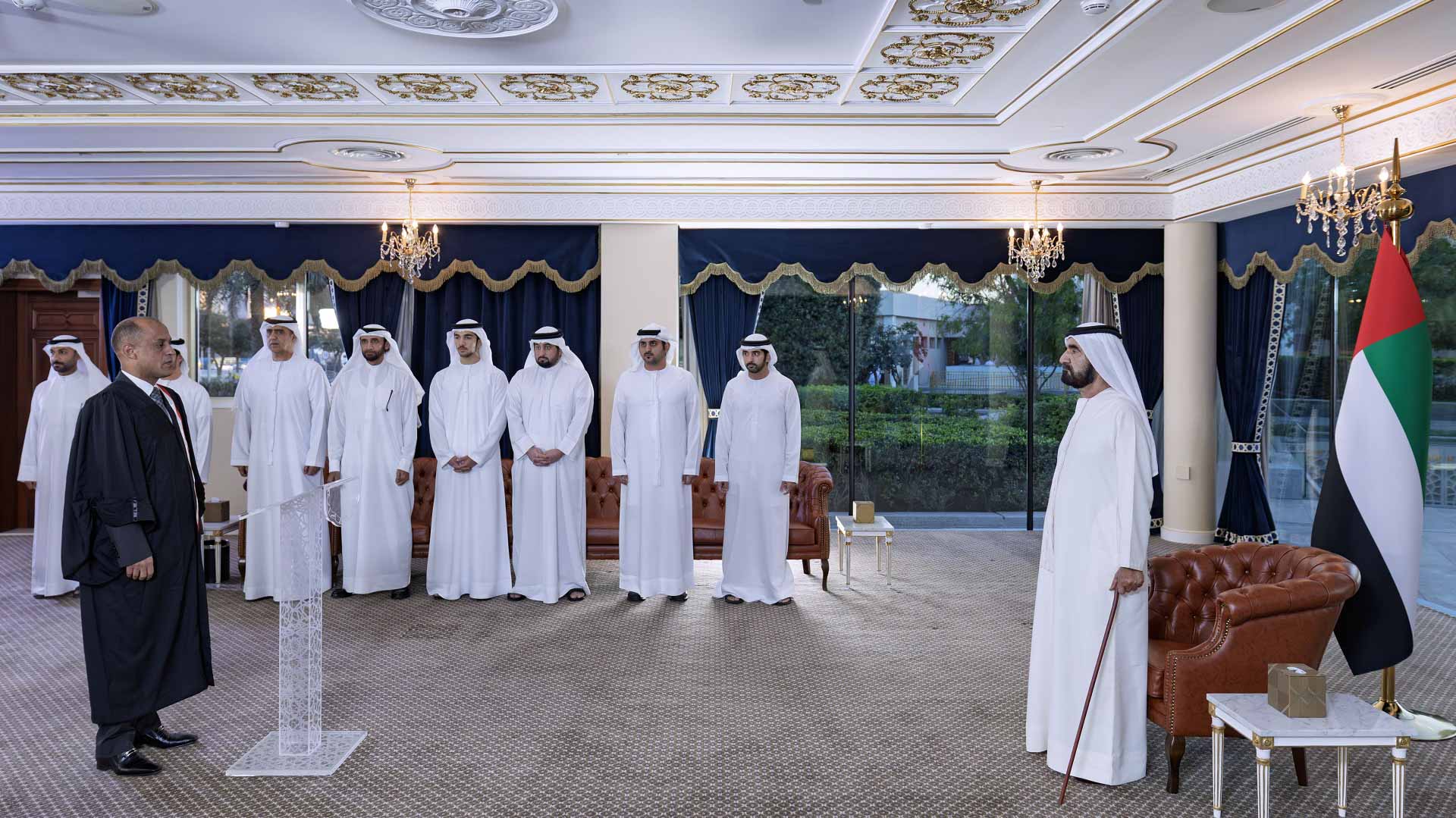 Ruler of Dubai presides over swearing-in ceremony of new judges 