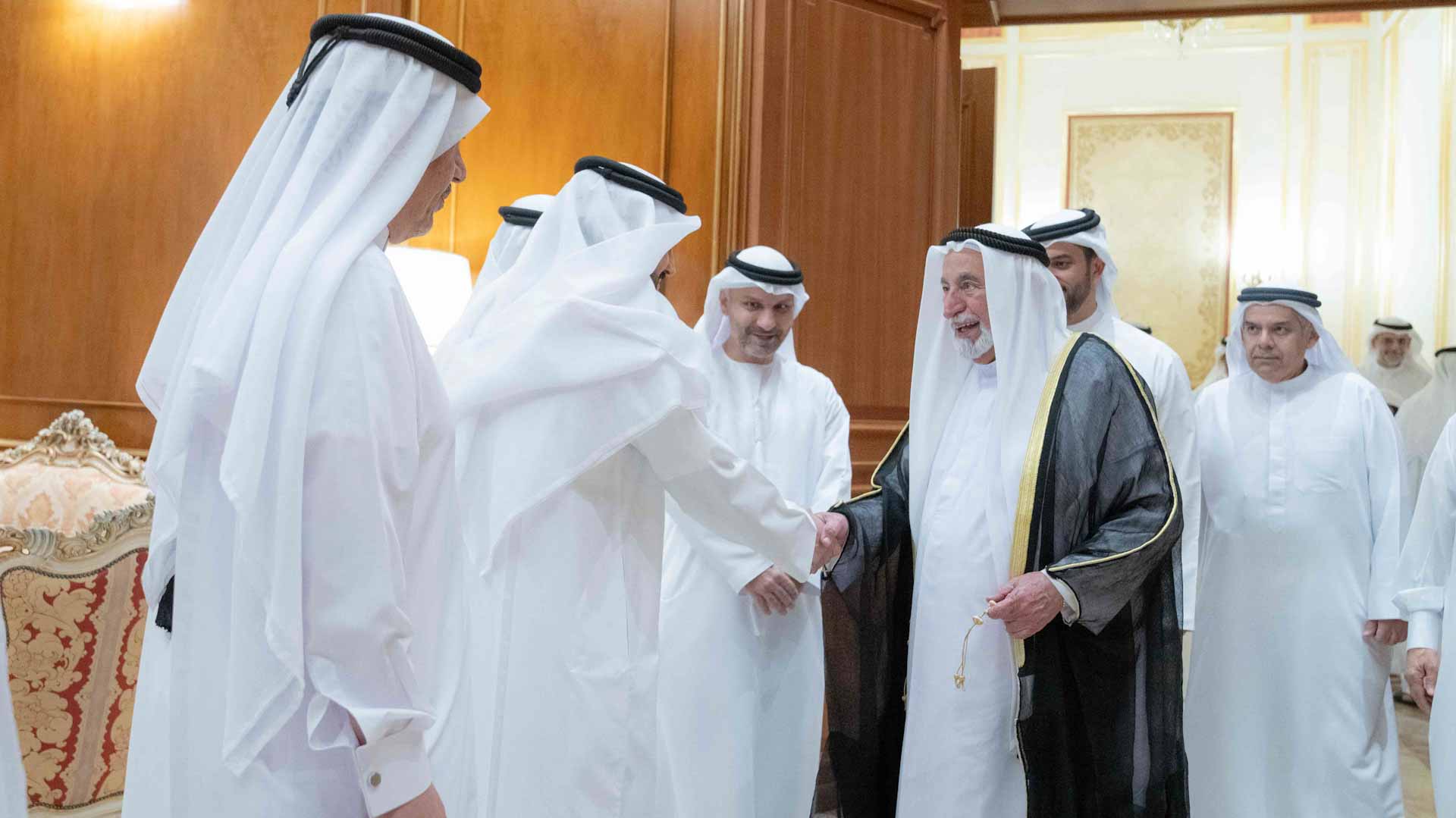 Sultan Al Qasimi exchanges Ramadan wishes with Judiciary Members 