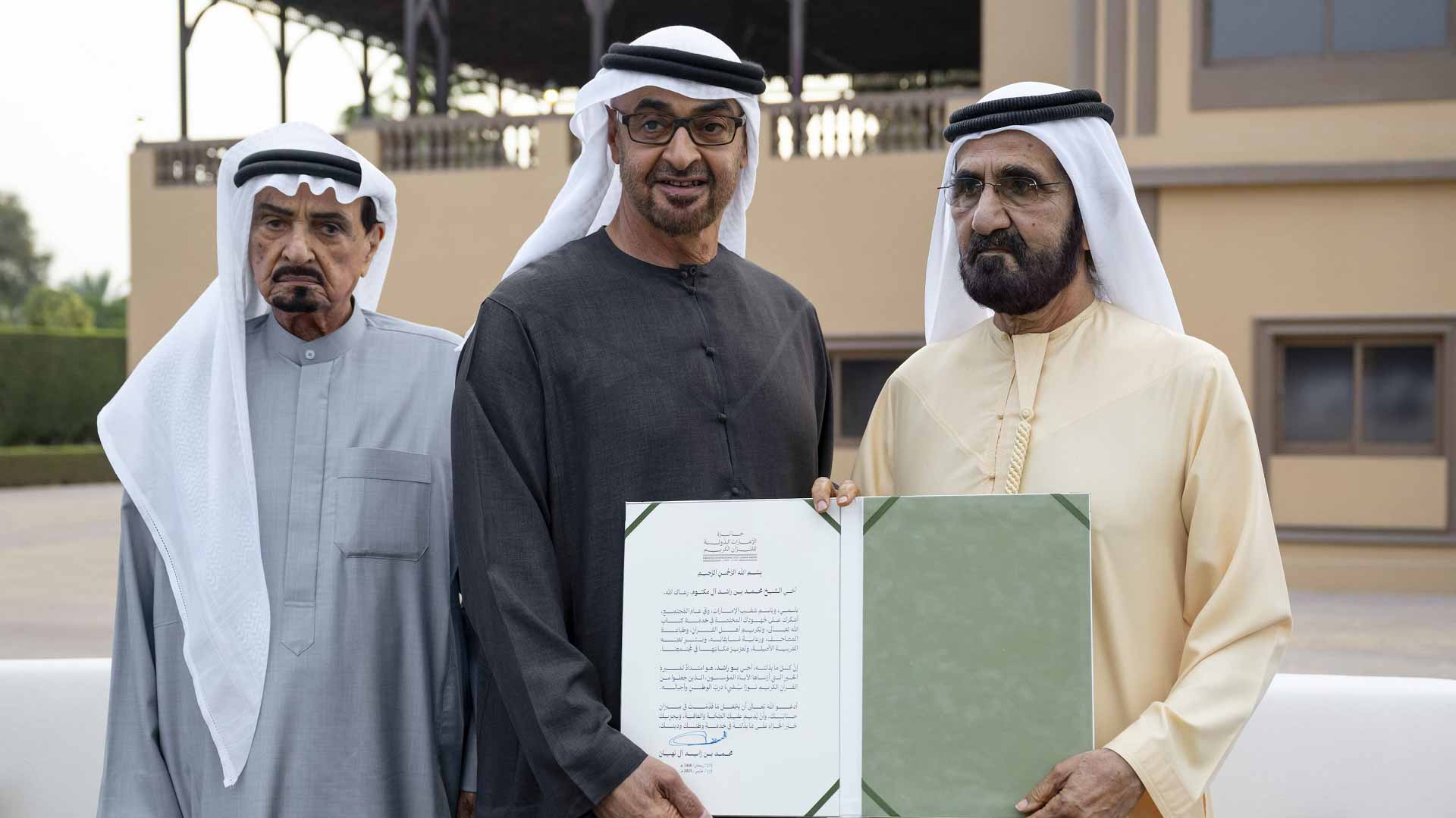 UAE President commends Mohammed bin Rashid’s initiatives