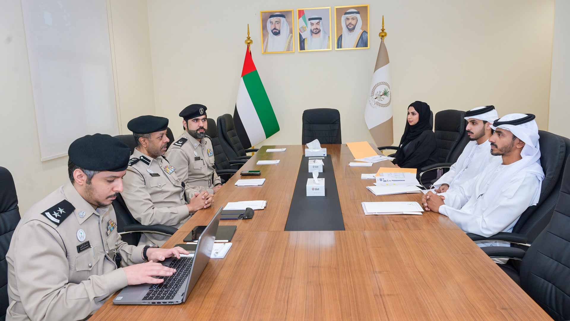 Sharjah Police welcomes delegation from the SSD 