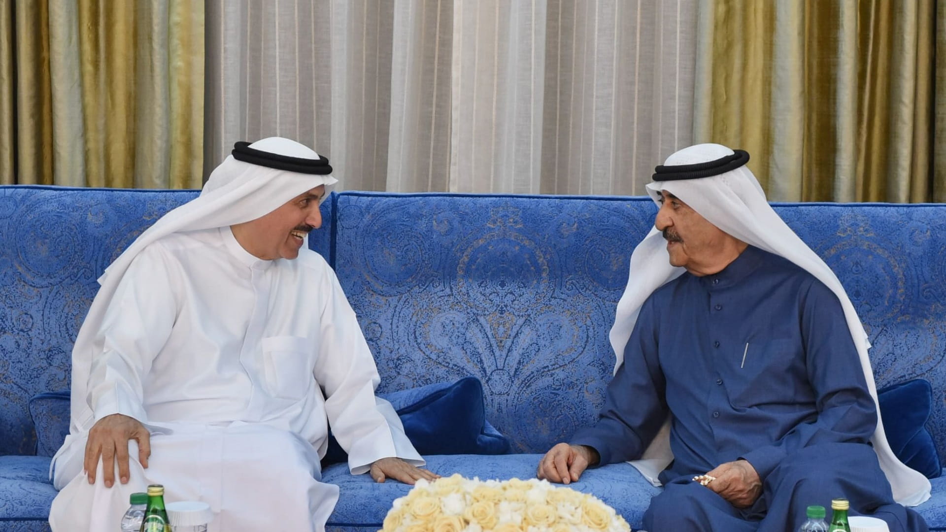 حاكم أم القيوين يتقبل تهاني رئيس المجلس الوطني الاتحادي بشهر رمضان 