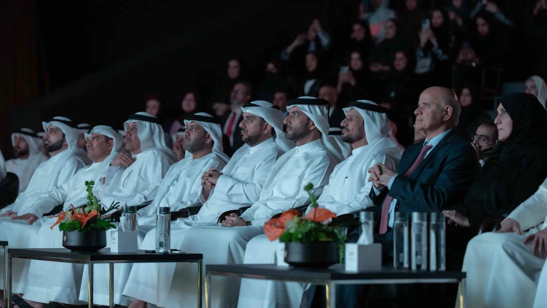 Attendees of the event