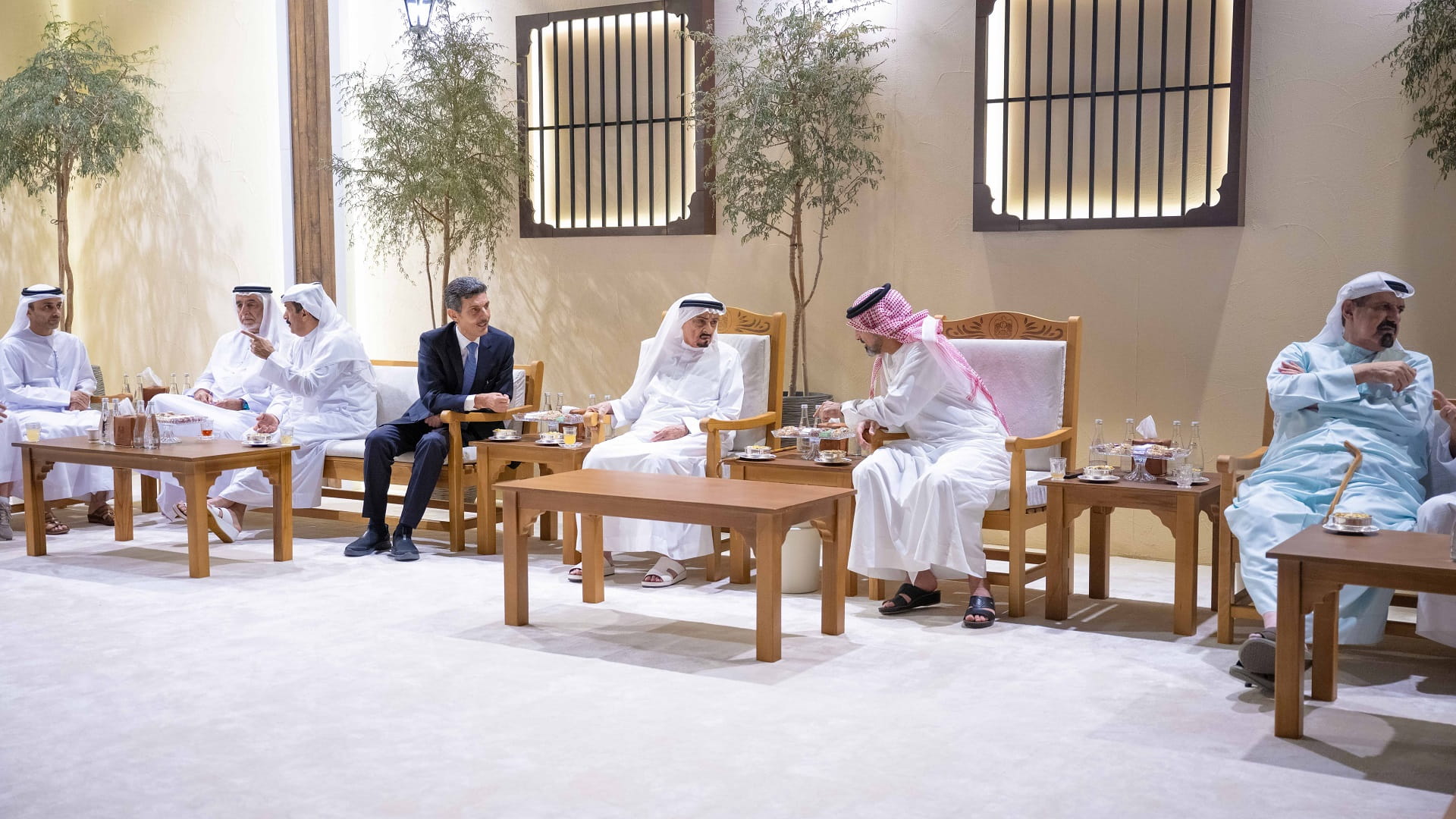 Ajman Ruler, Crown Prince receive Ramadan well-wishers 