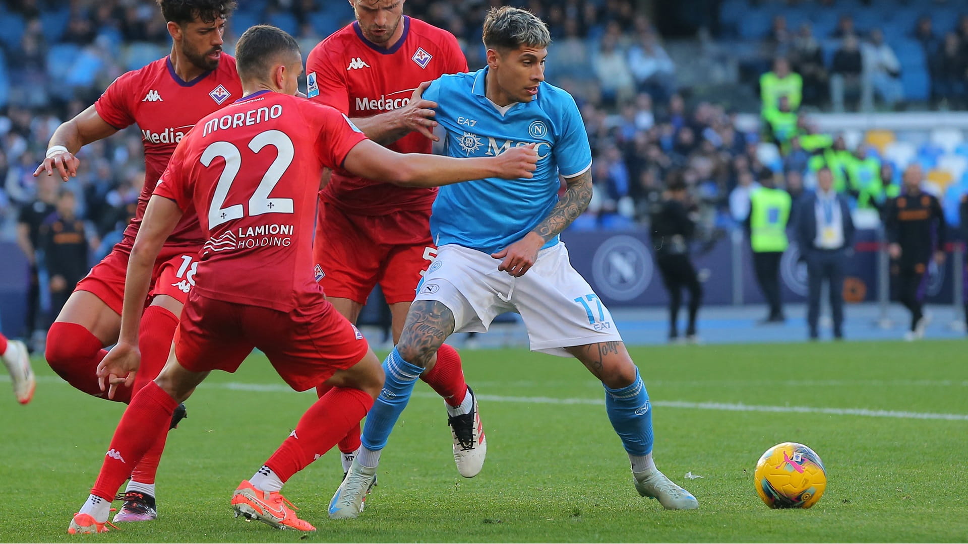 Napoli regains winning streak in Serie A 