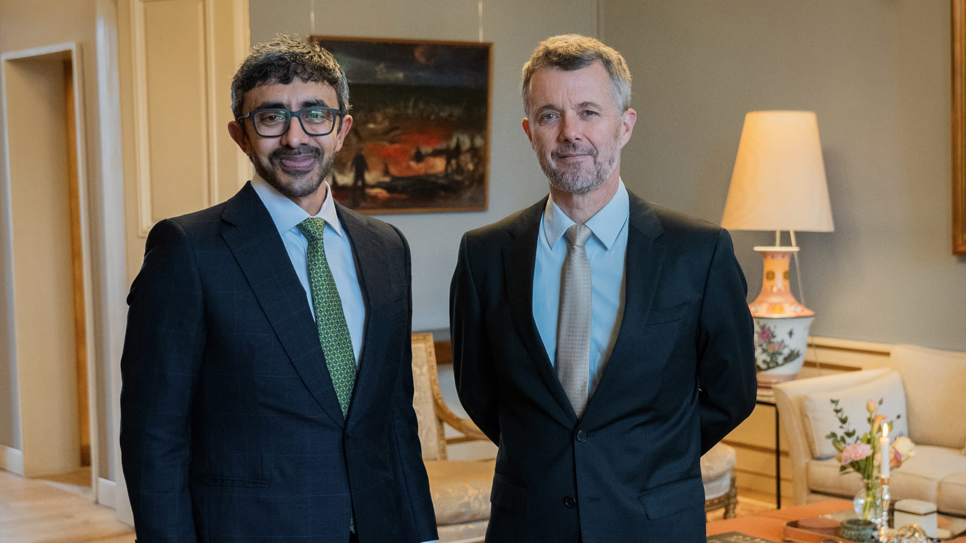 عبد الله بن زايد يؤكد من كوبنهاغن عمق علاقات الصداقة مع الدنمارك