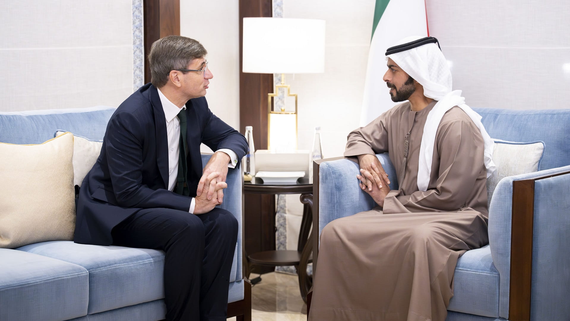 Khalifa bin Tahnoon affirms strong UAE-French relations 