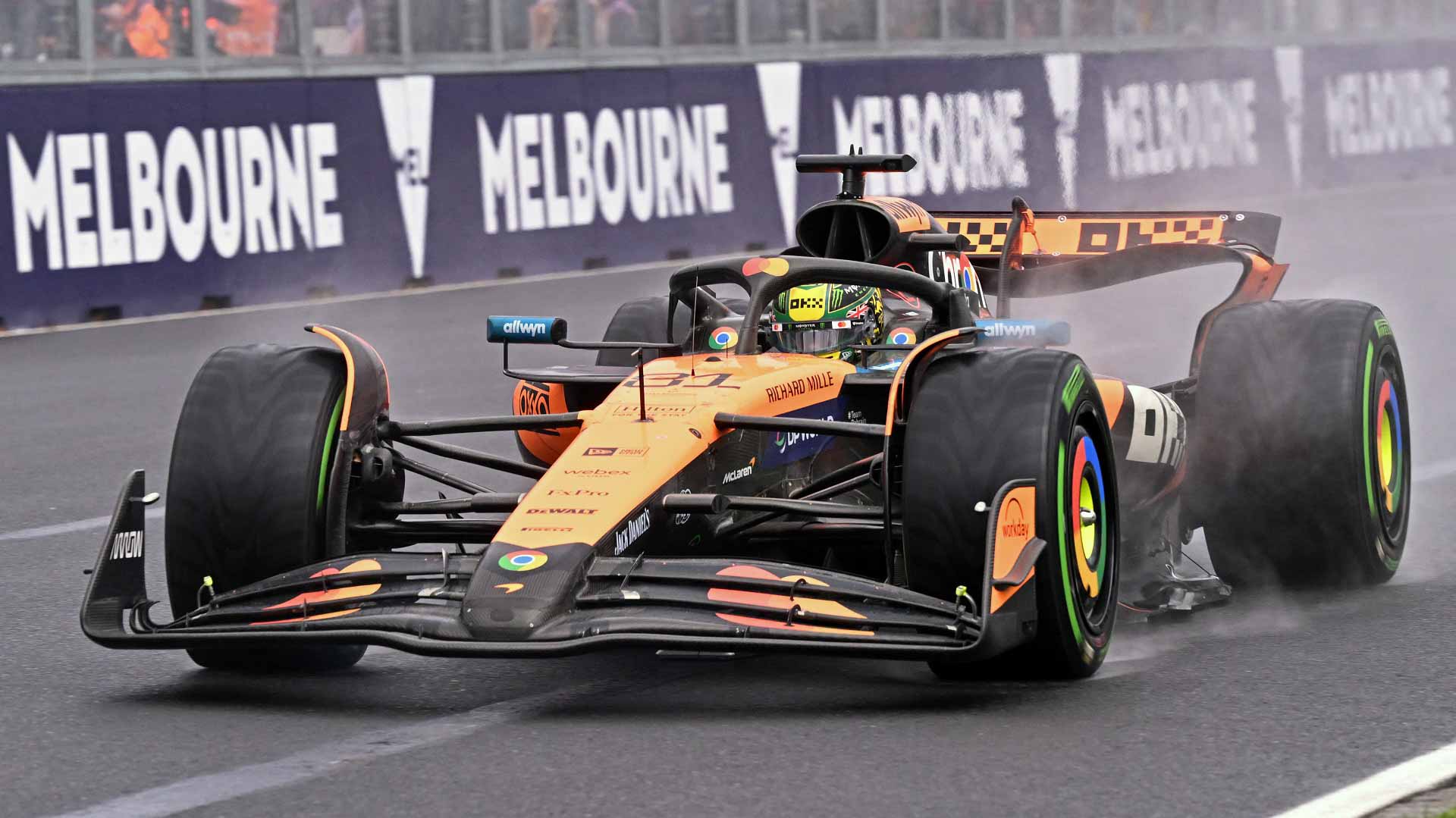 البريطاني لاندو نوريس بطلاً لسباق أستراليا للفورمولا 1  