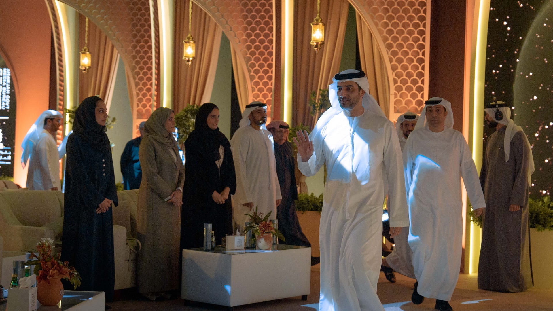 Sultan bin Ahmed attends Government Communication Talk Forum
