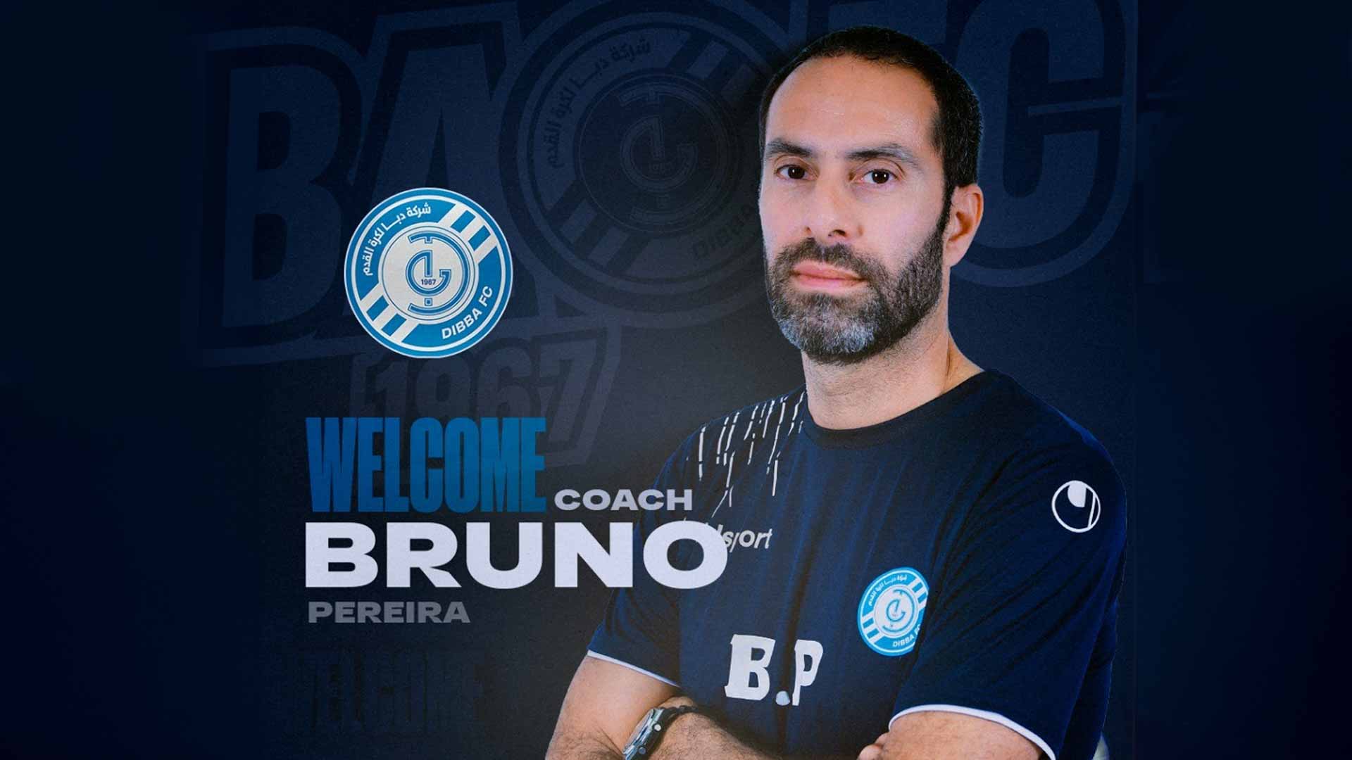 نادي دبا يتعاقد مع البرتغالي برونو بيريرا مدرباً للفريق الأول 
