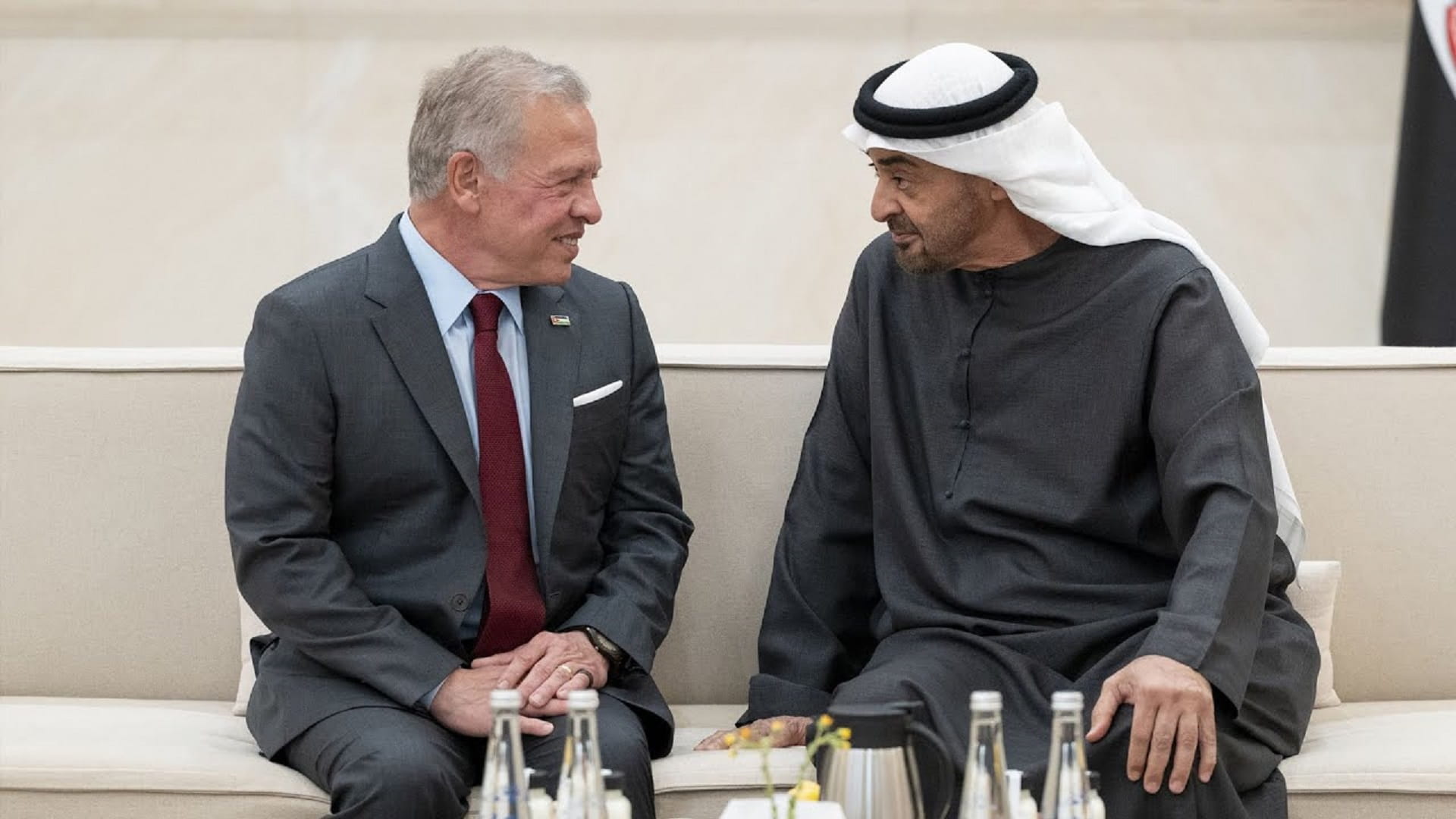 UAE President, King of Jordan discuss fraternal ties